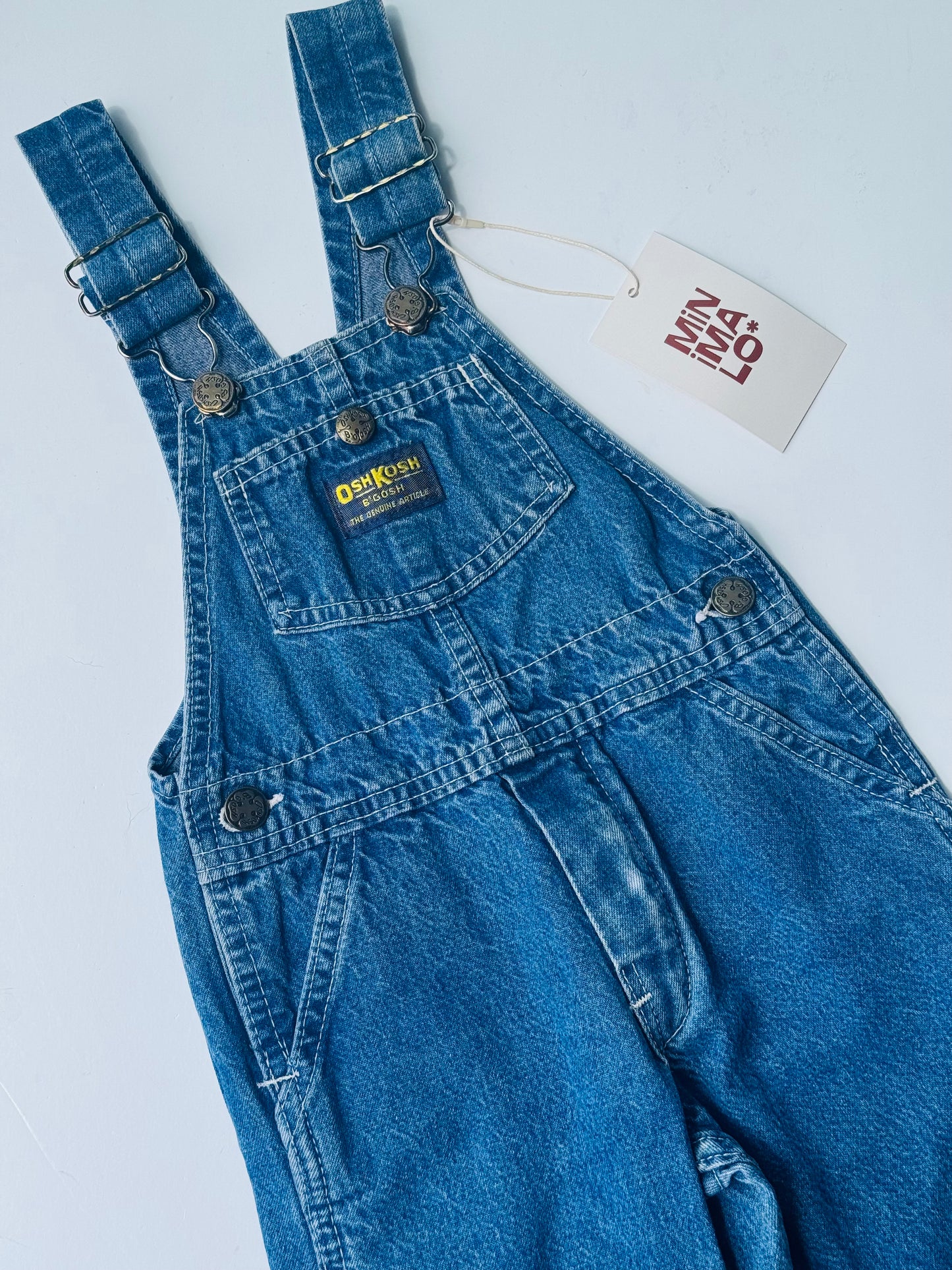 classic denim Oshkosh overalls - 18m