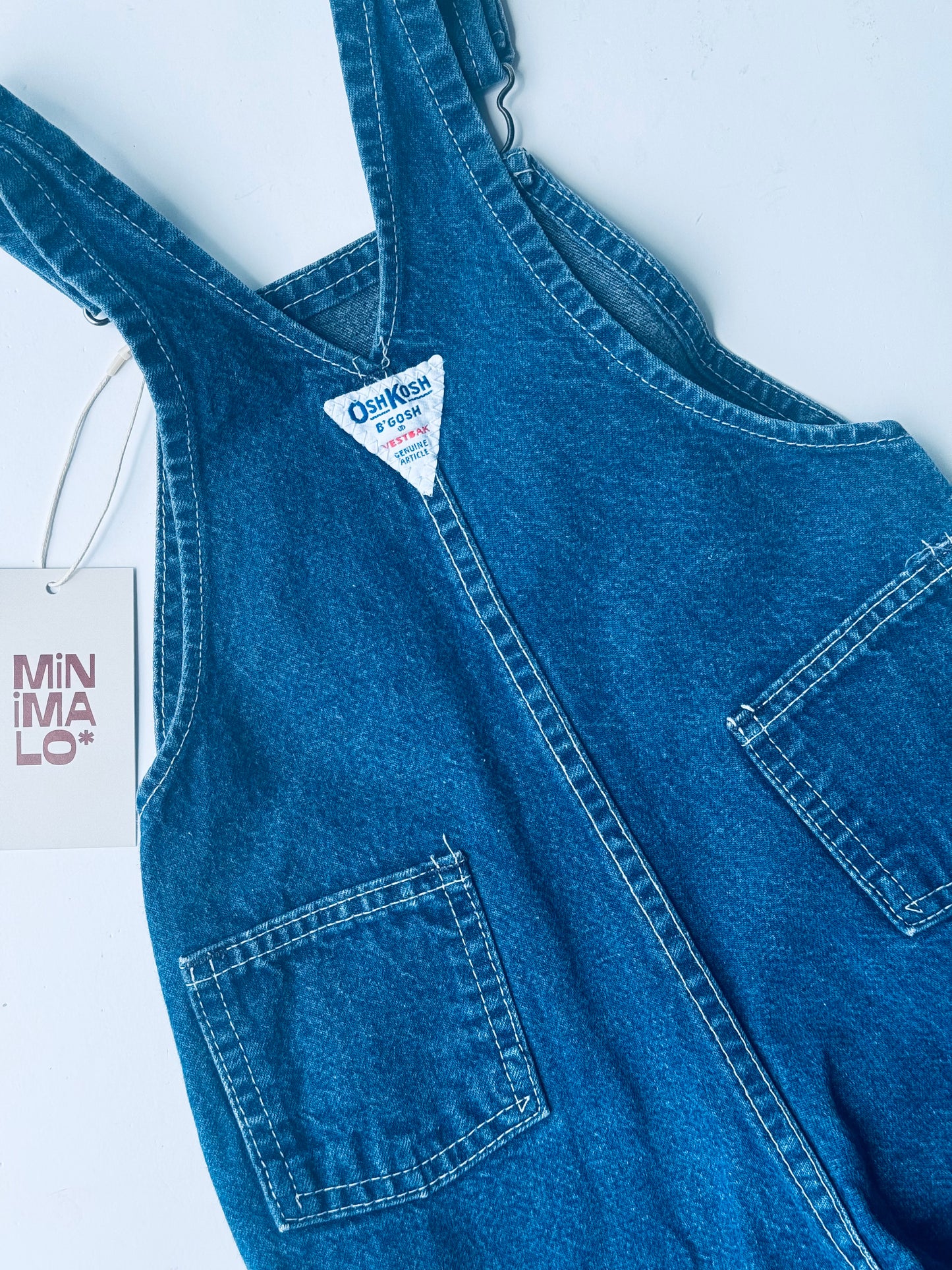 classic denim Oshkosh overalls - 2Y