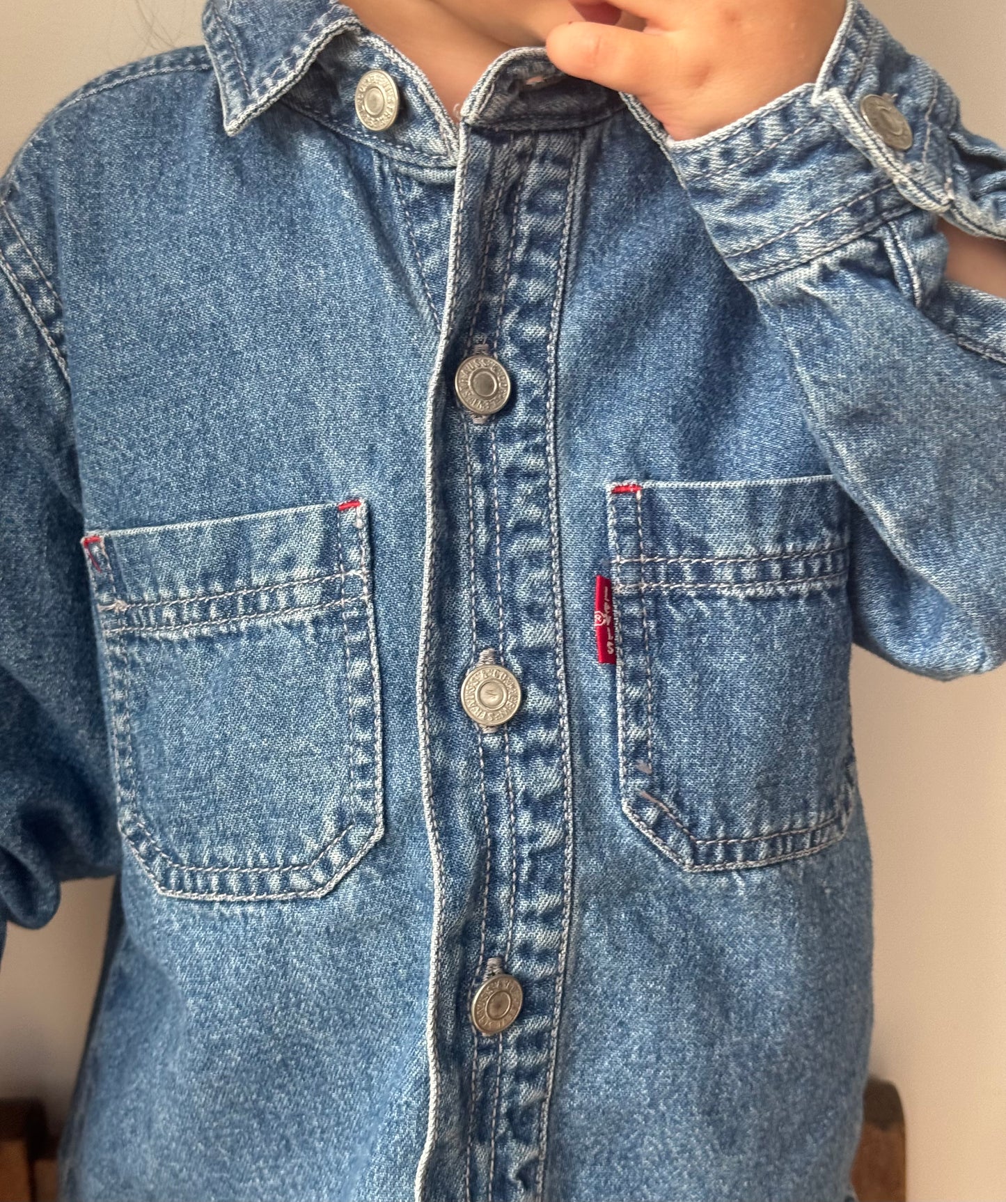 Levi's denim shirt - 18M/2Y