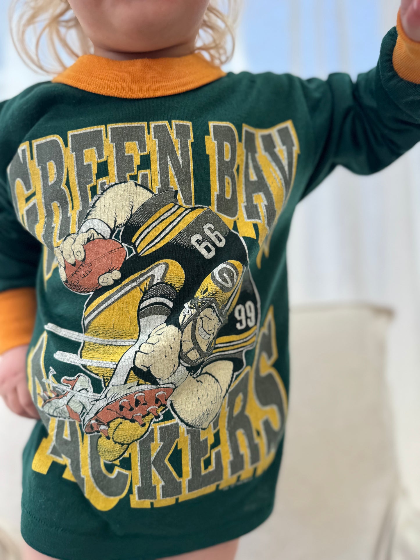 Green Bay Packers LS t-shirt - 2/3Y