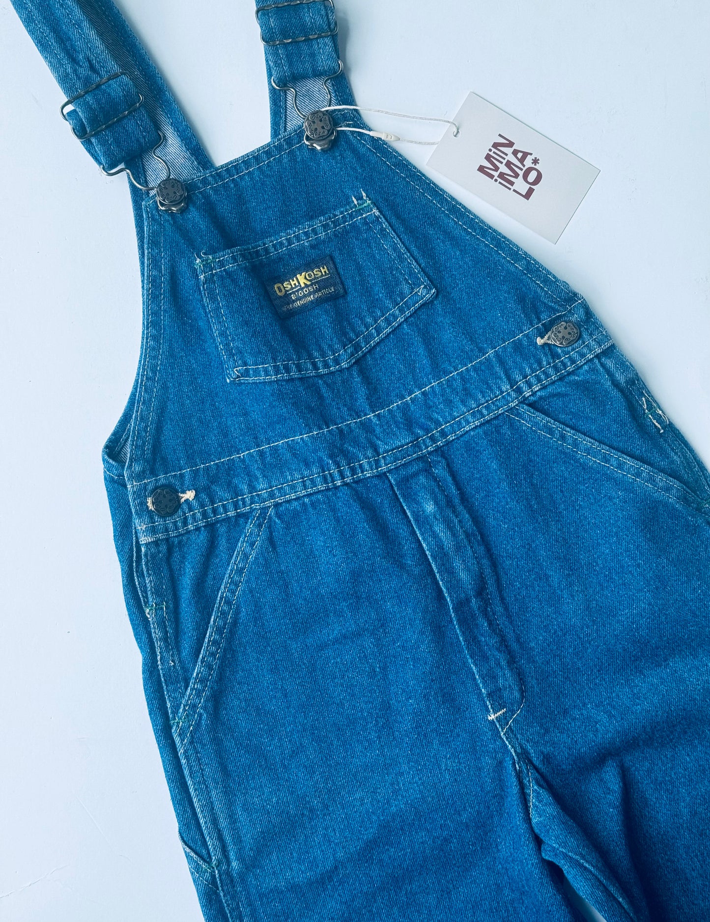 Classic denim Oshkosh overalls - 4+