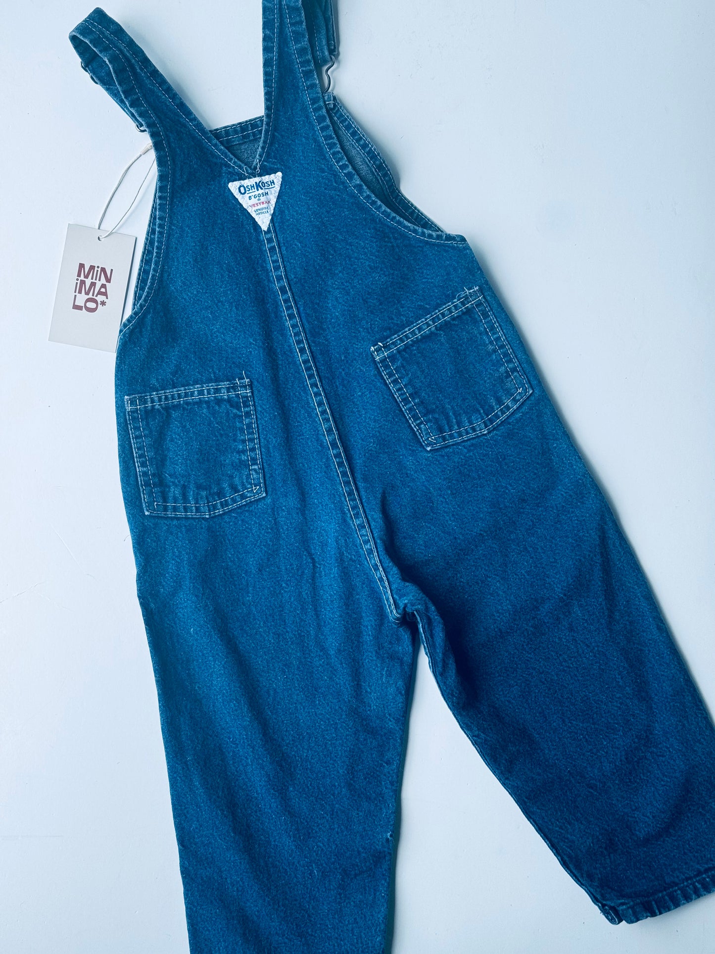 classic denim Oshkosh overalls - 2Y