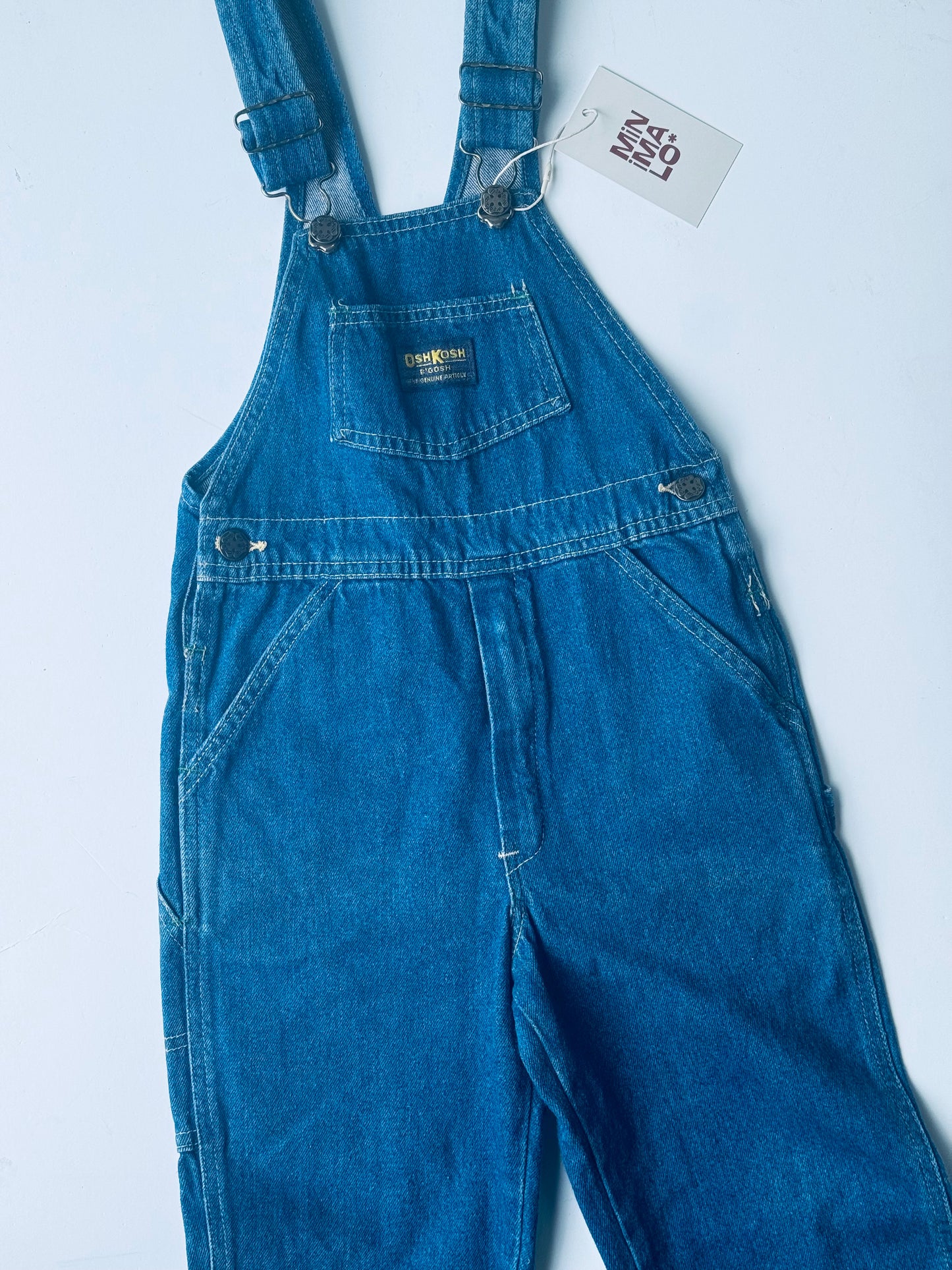 Classic denim Oshkosh overalls - 4+