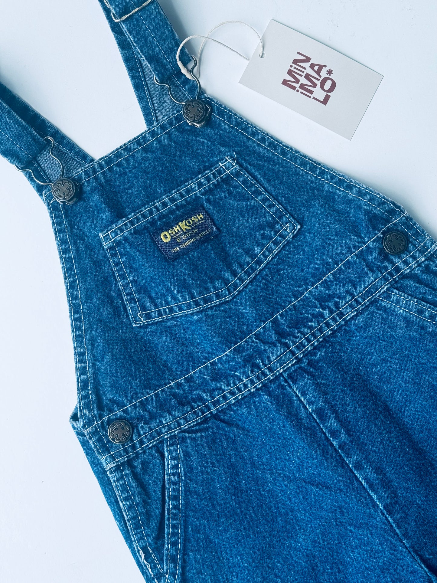 classic denim Oshkosh overalls - 2Y