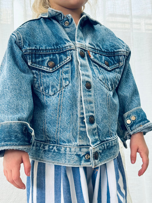 denim Levi's jacket - 3Y