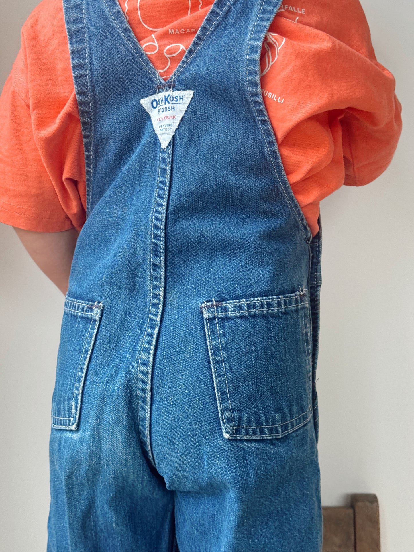 denim Oshkosh overalls - 2Y