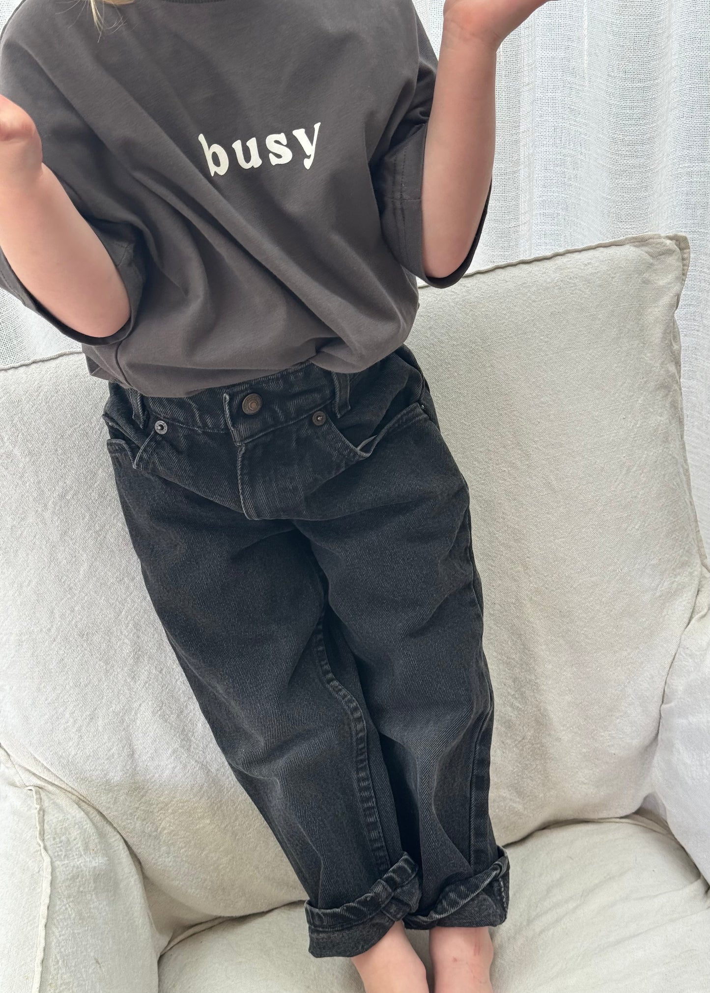 Black wash Levi's - 3Y