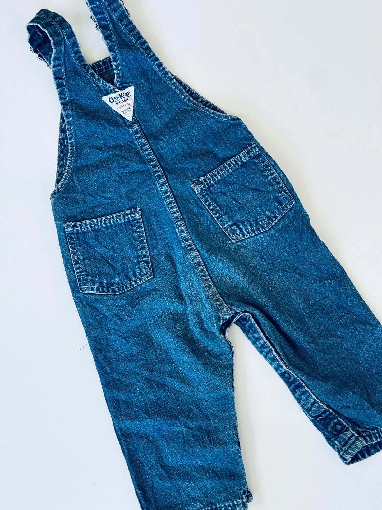 denim Oshkosh overalls - 18m/2Y