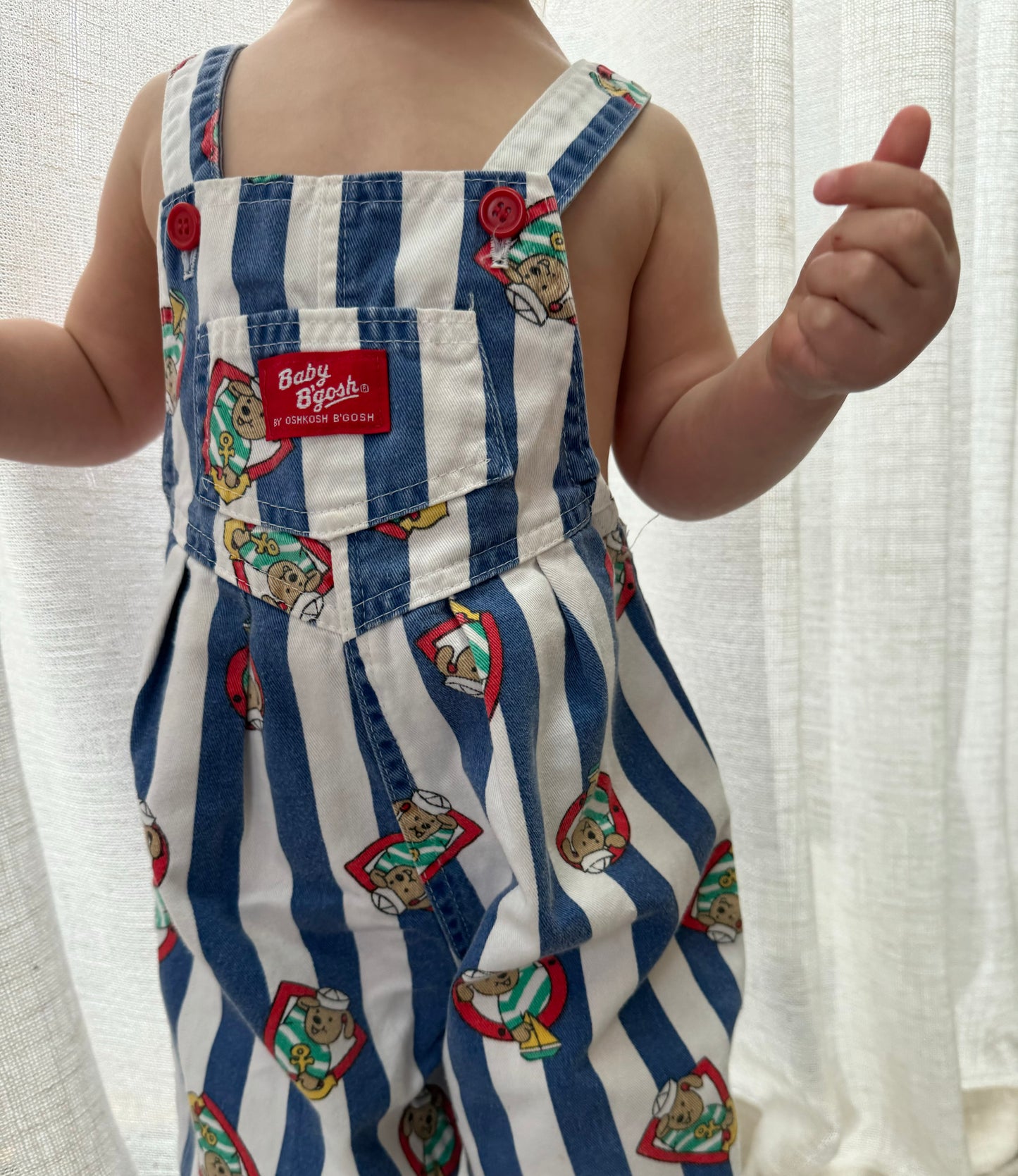 *Rare find * Sailor Oshkosh overalls 1-2Y