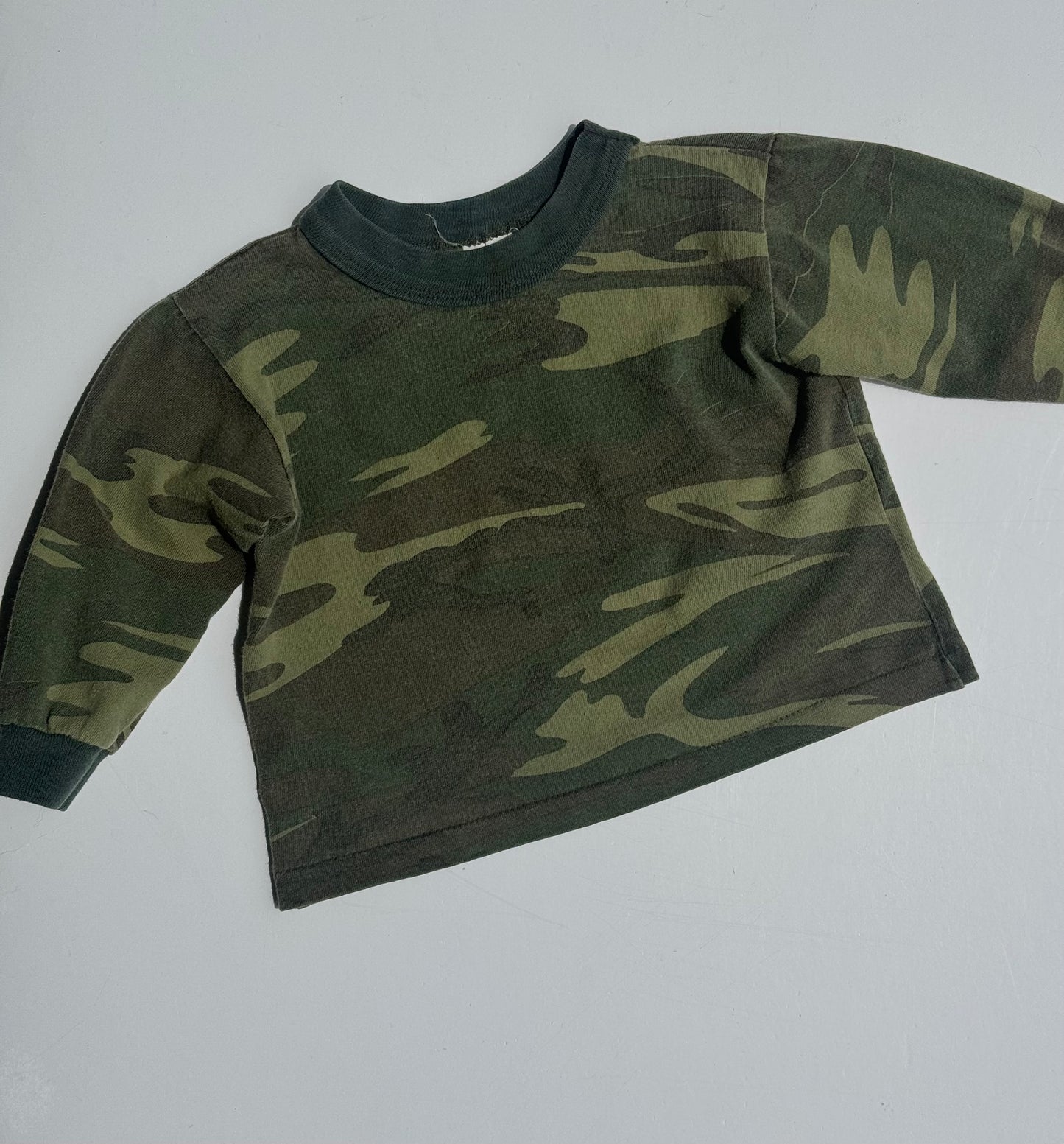 Vintage Camo LS tee - 12m