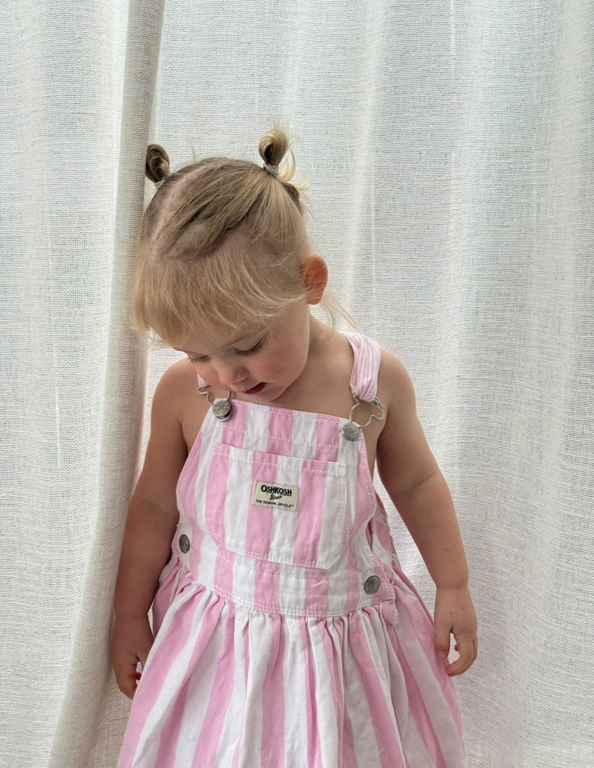 Bold stripe Oshkosh dress - 12m