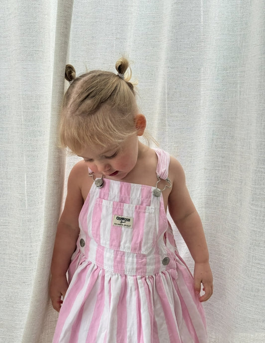 Bold stripe Oshkosh dress - 12m