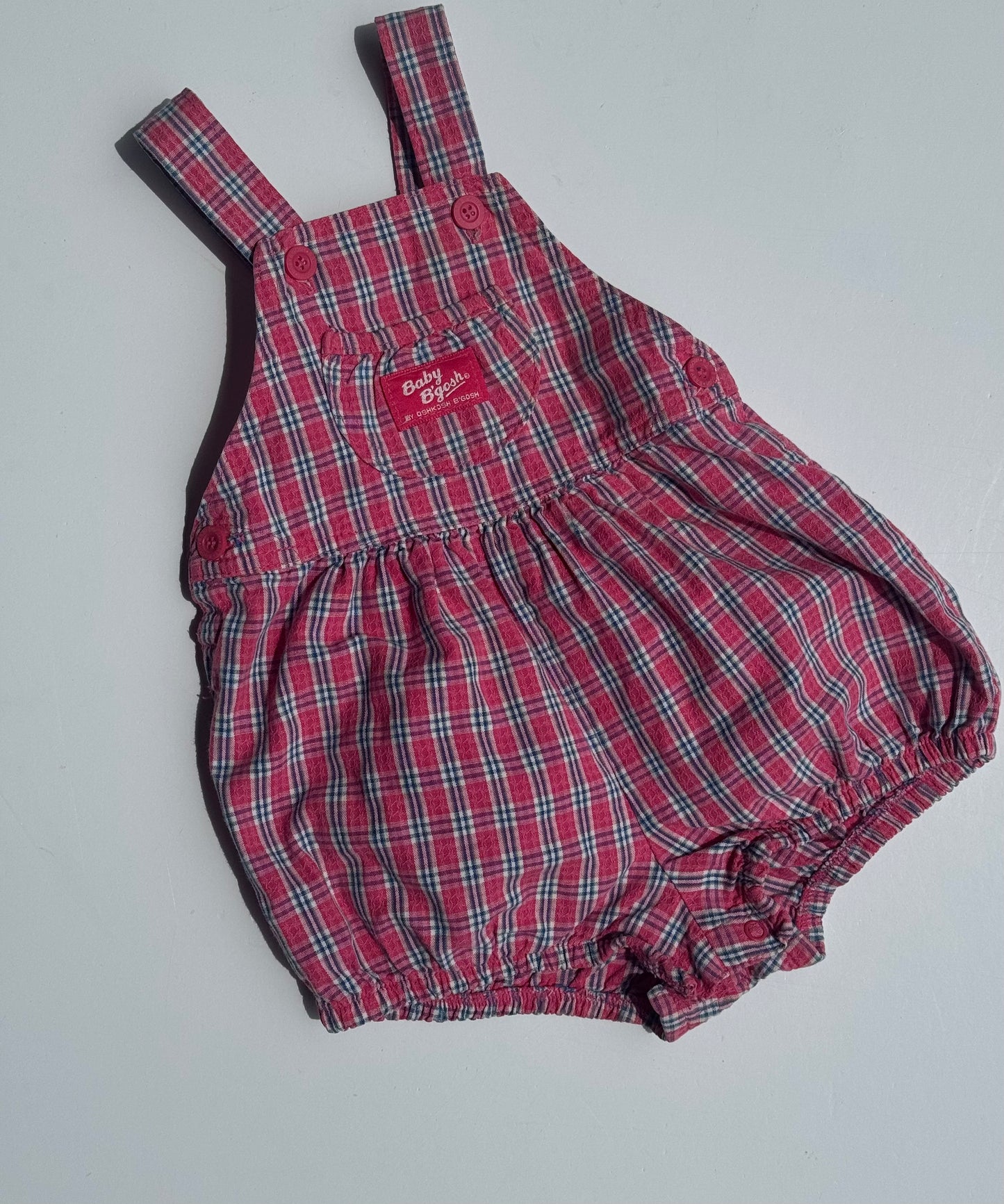 check Oshkosh romper - 18m