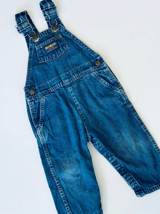 denim Oshkosh overalls - 18m/2Y