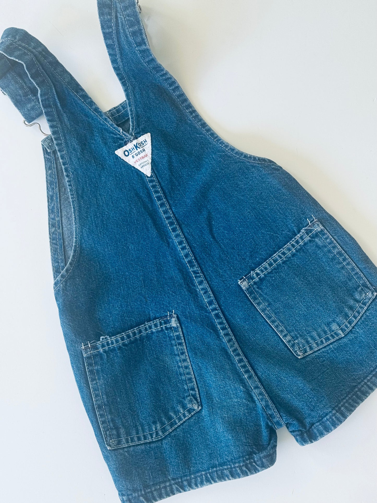 denim Oshkosh shortalls - 2-4Y