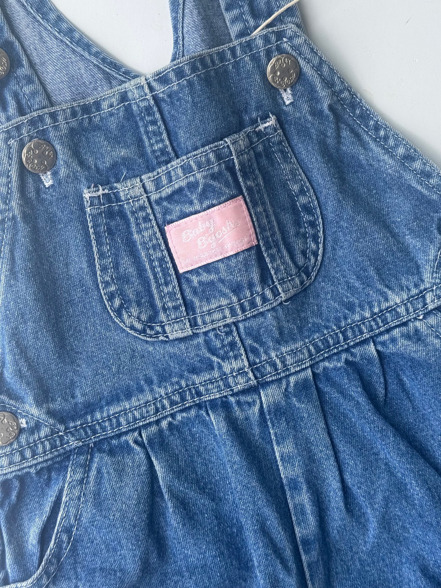 denim Oshkosh overalls - 12m