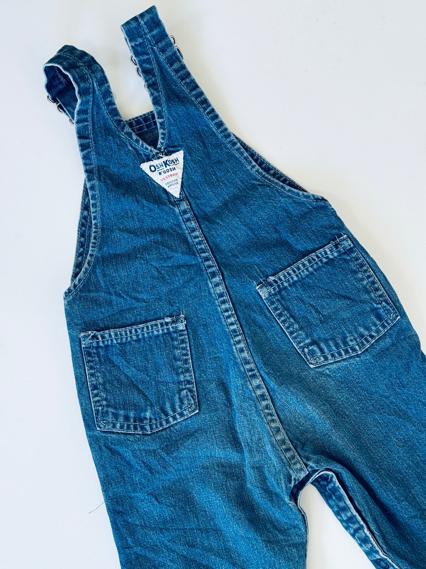 denim Oshkosh overalls - 18m/2Y