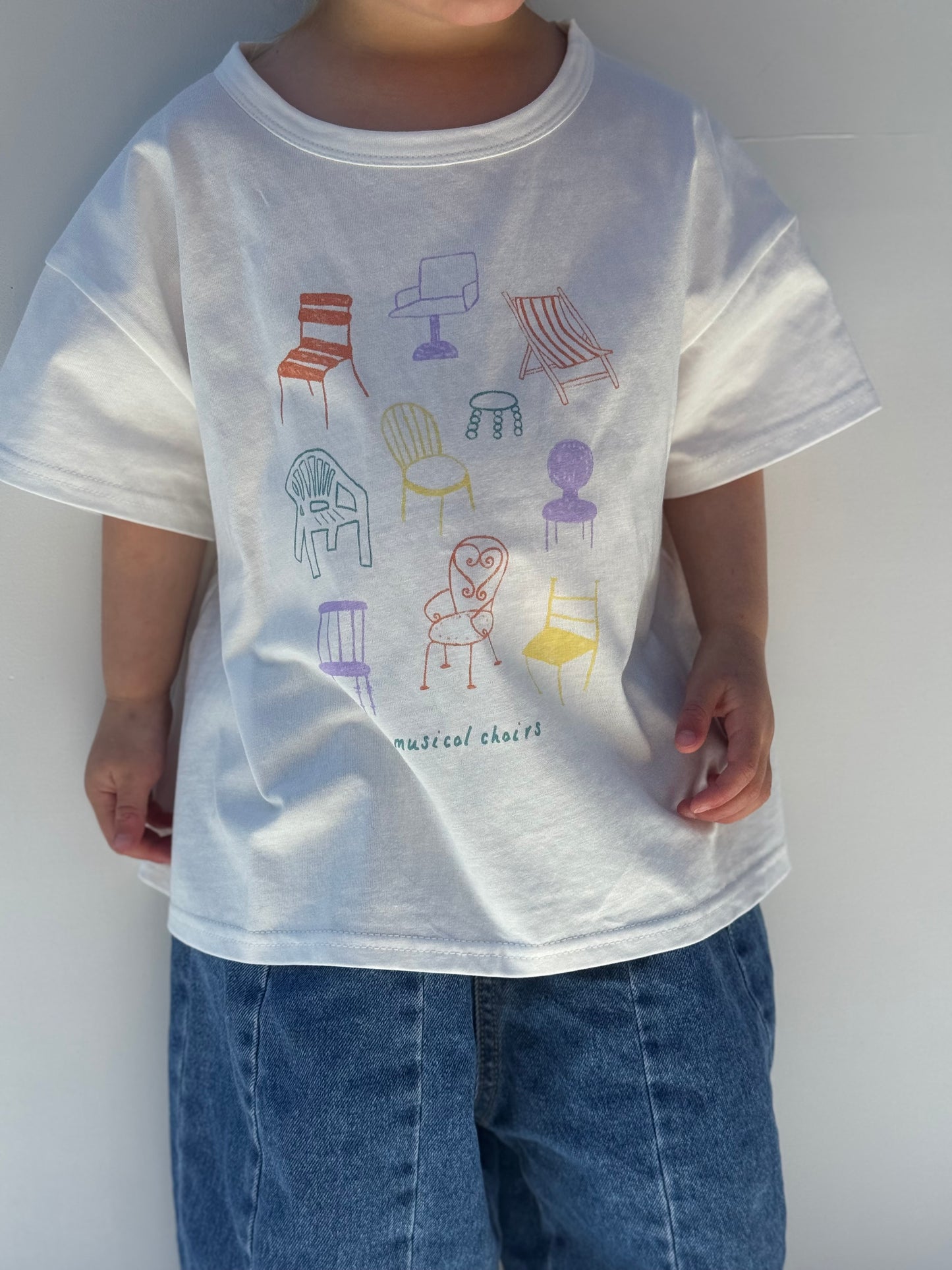 By Malo - vintage musical chairs tee