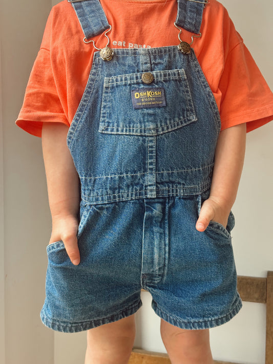 denim Oshkosh shortalls - 2-4Y