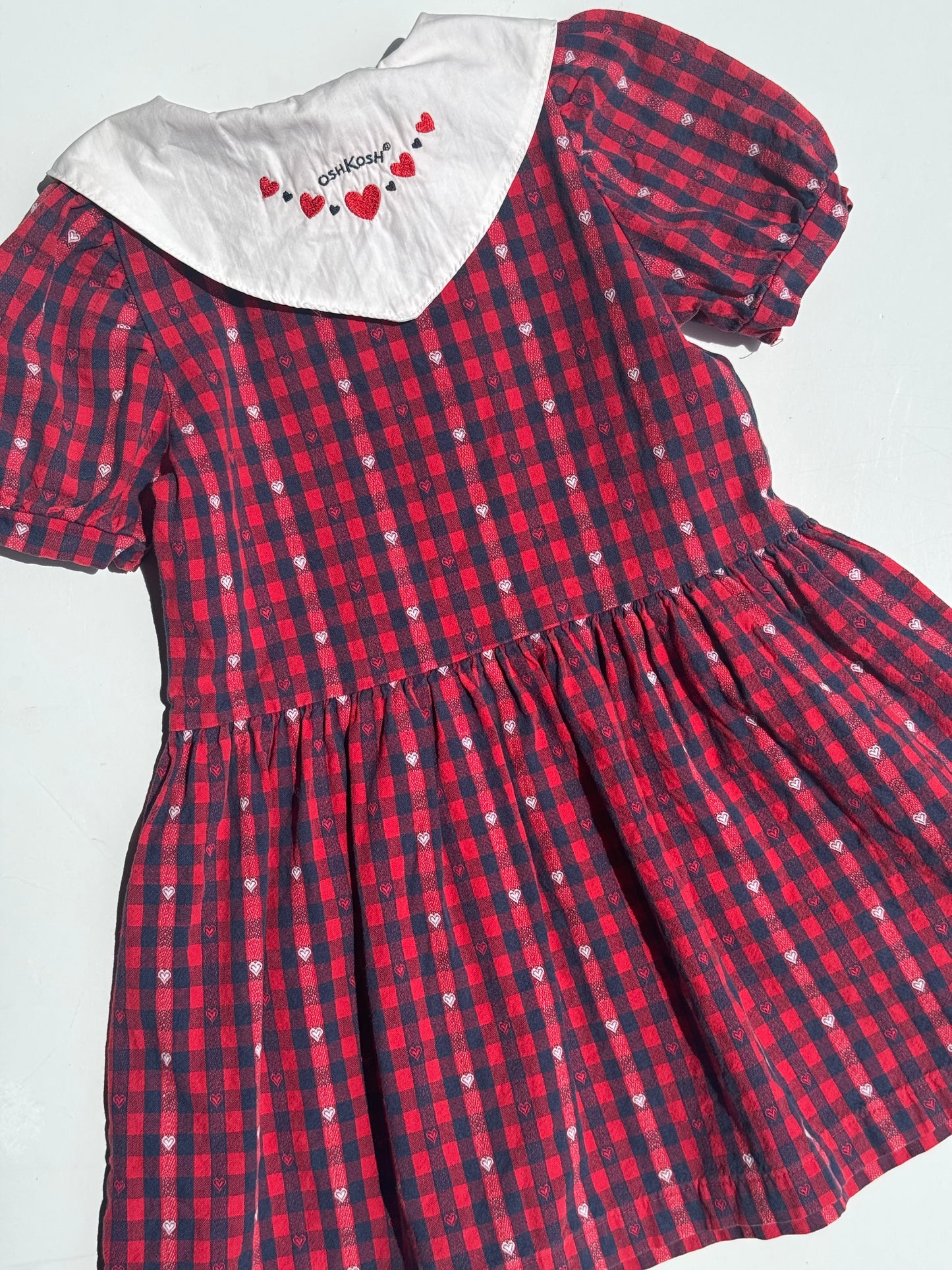 Love-heart Oshkosh dress - 3/4Y