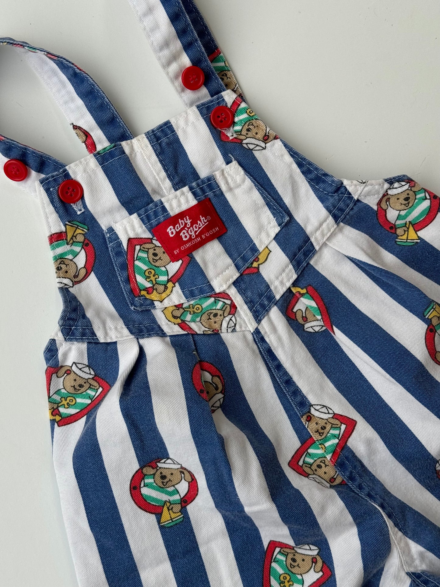 *Rare find * Sailor Oshkosh overalls 1-2Y