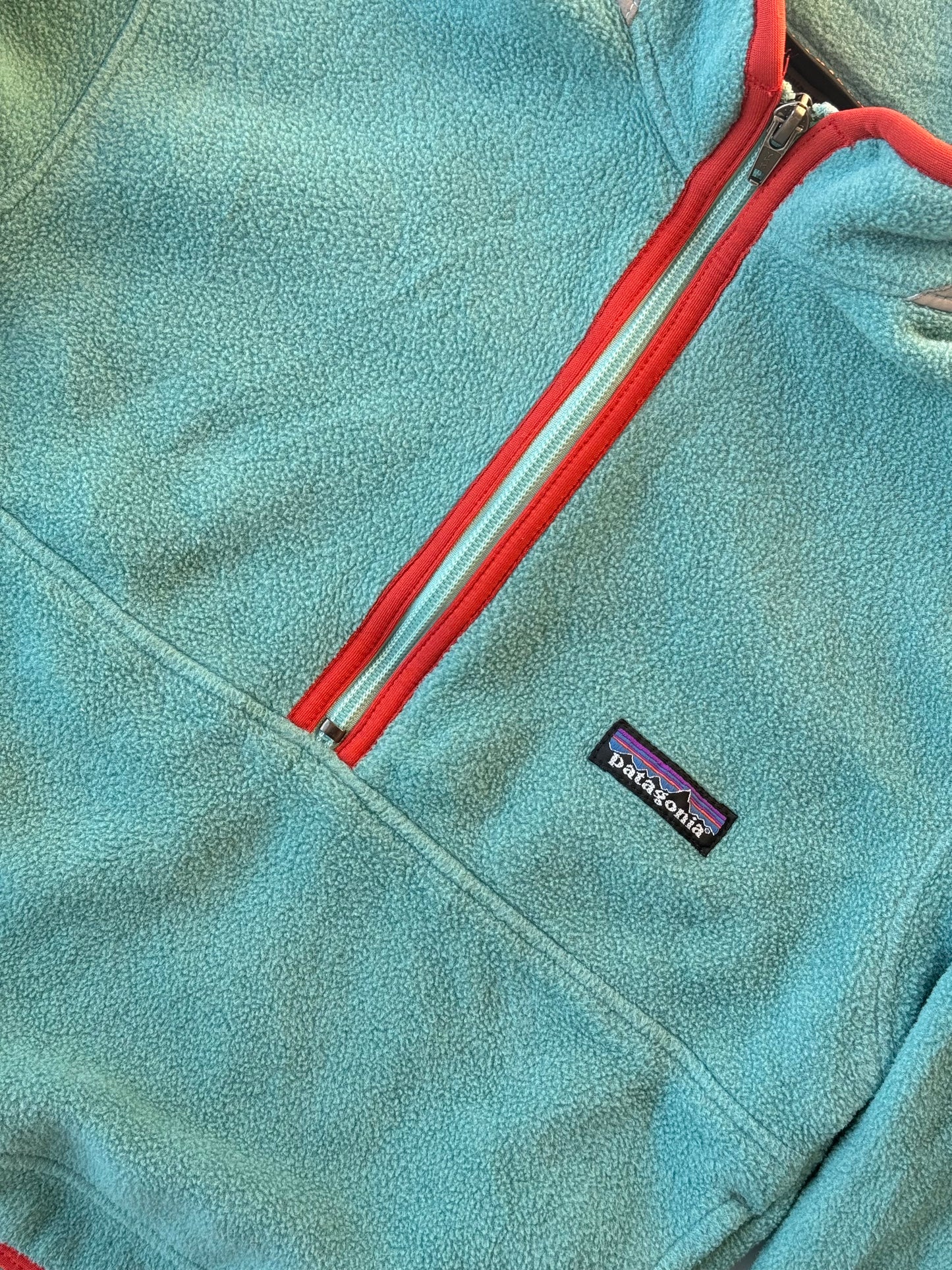 Green Patagonia fleece - 5Y