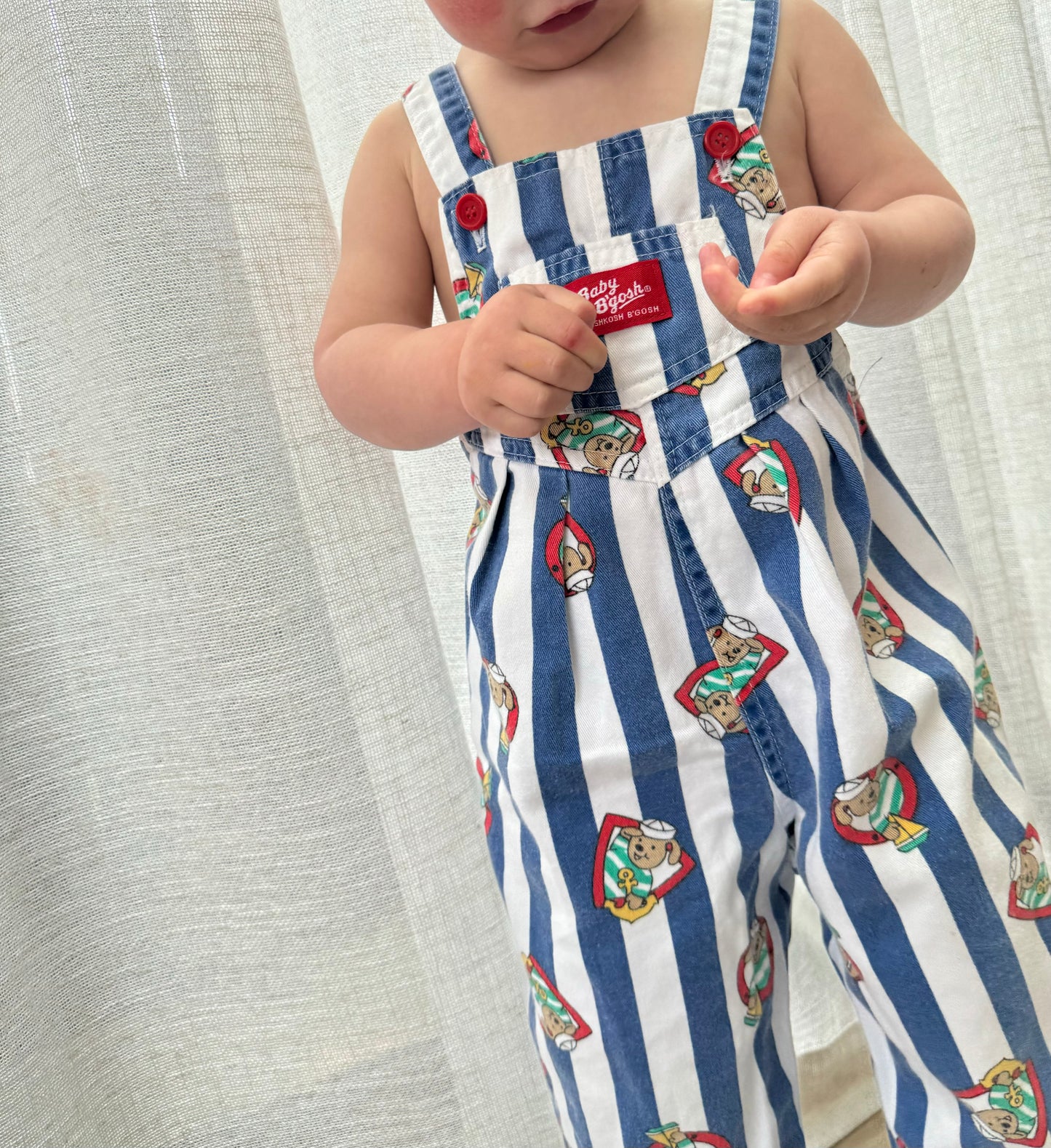 *Rare find * Sailor Oshkosh overalls 1-2Y