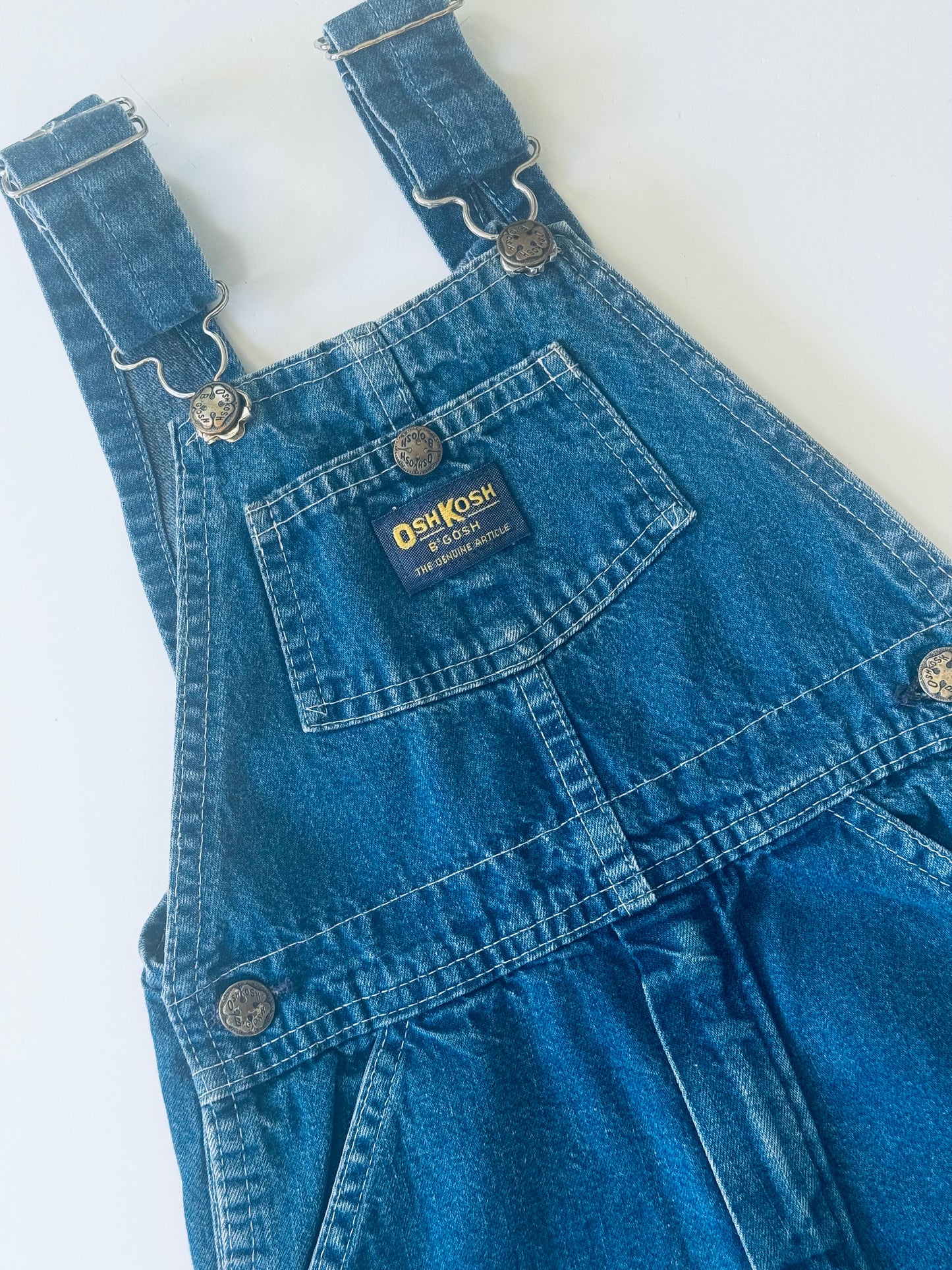 denim Oshkosh shortalls - 2-4Y