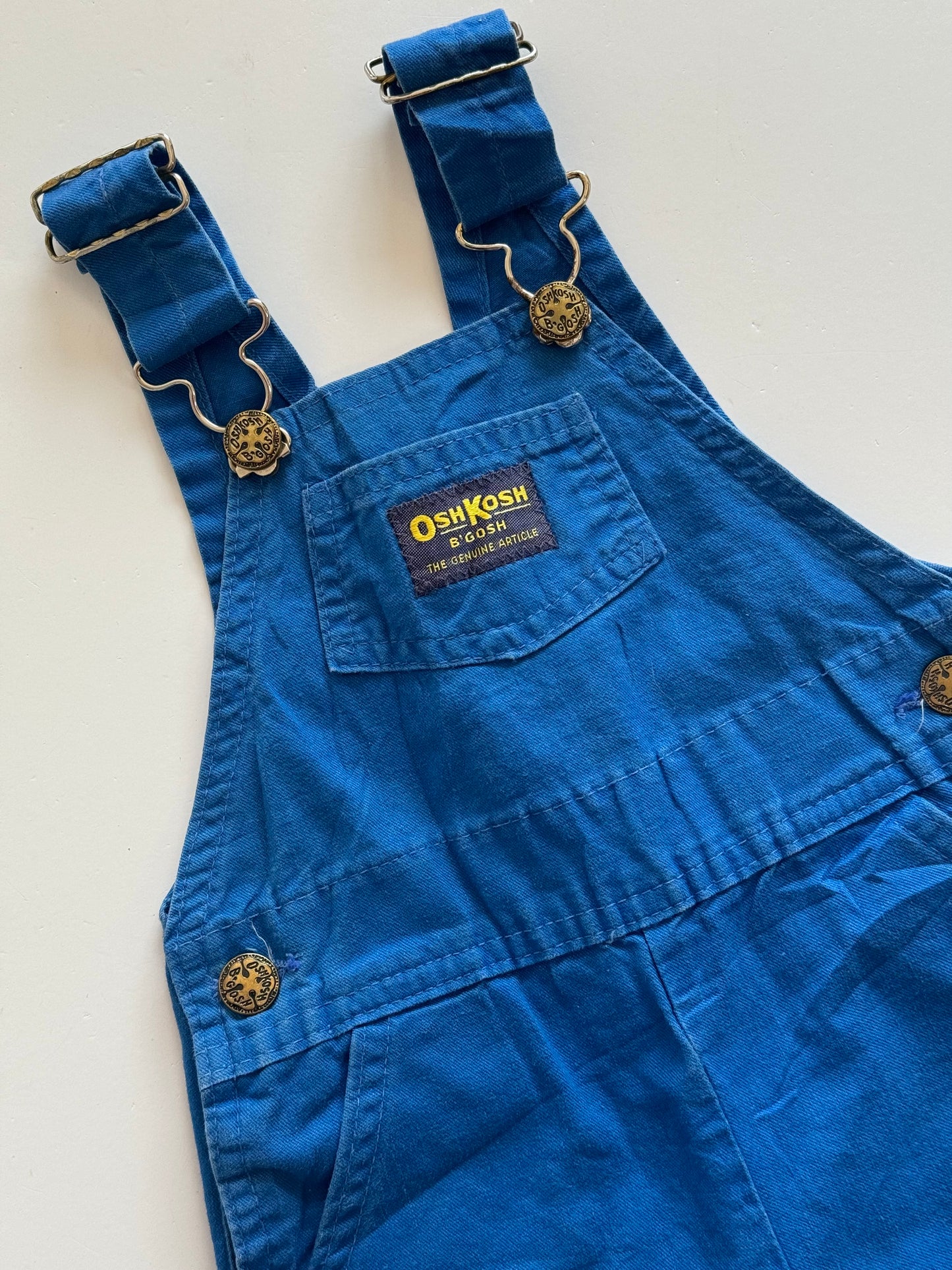 Blue Oshkosh overalls 9-18M