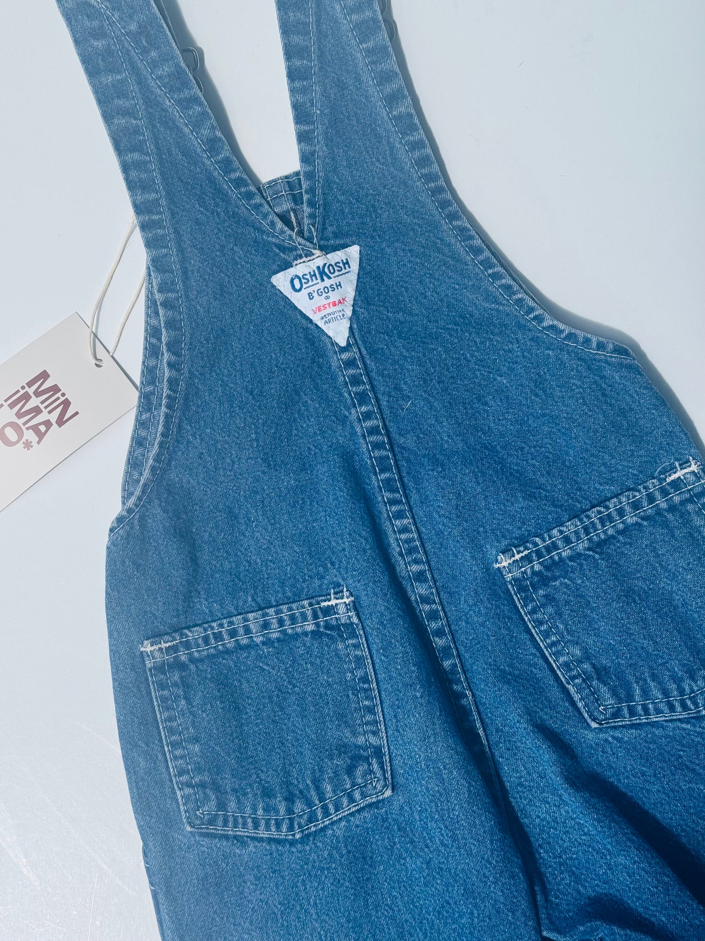 classic denim Oshkosh overalls - 18m