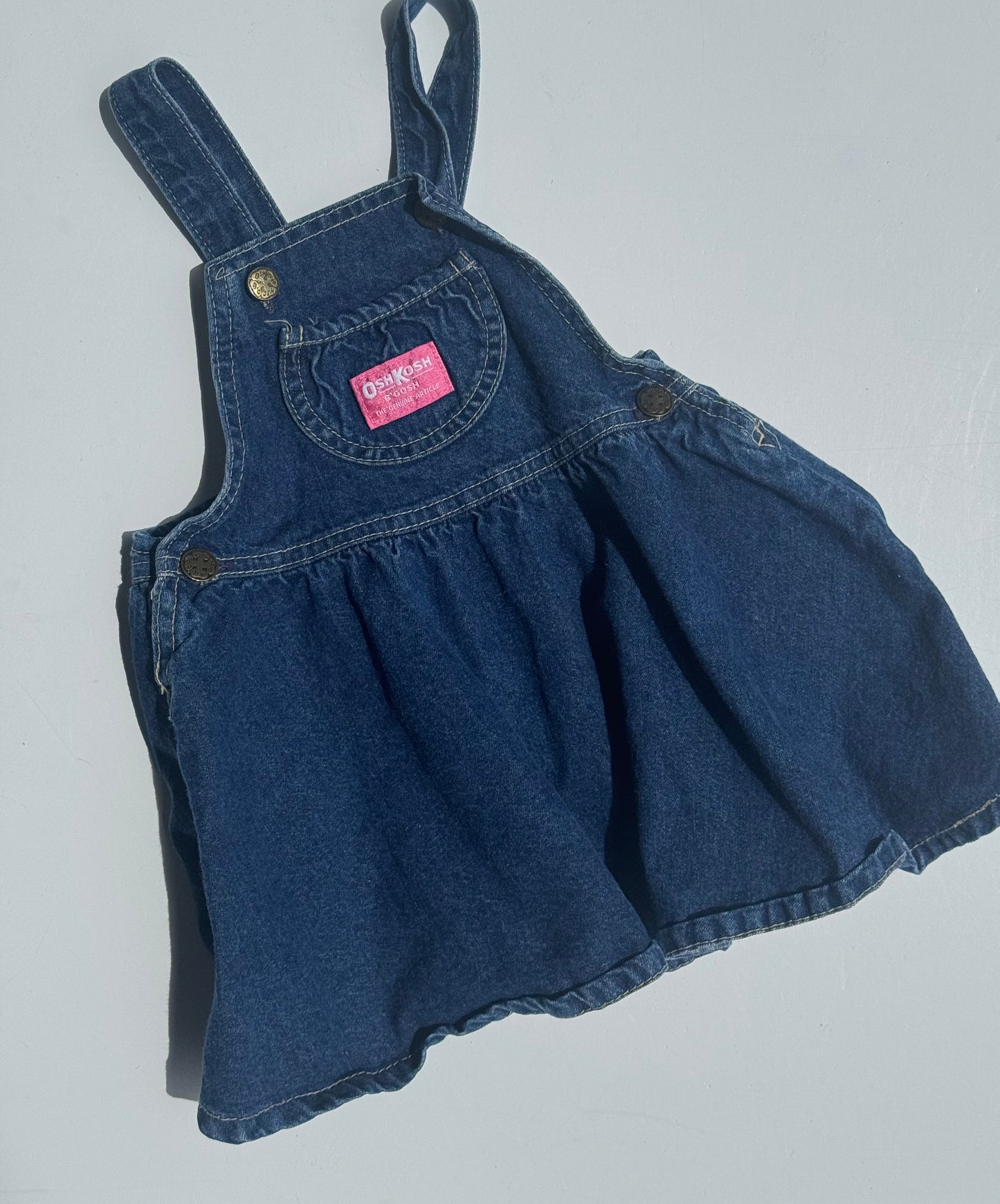 denim Oshkosh dress - 2/3Y