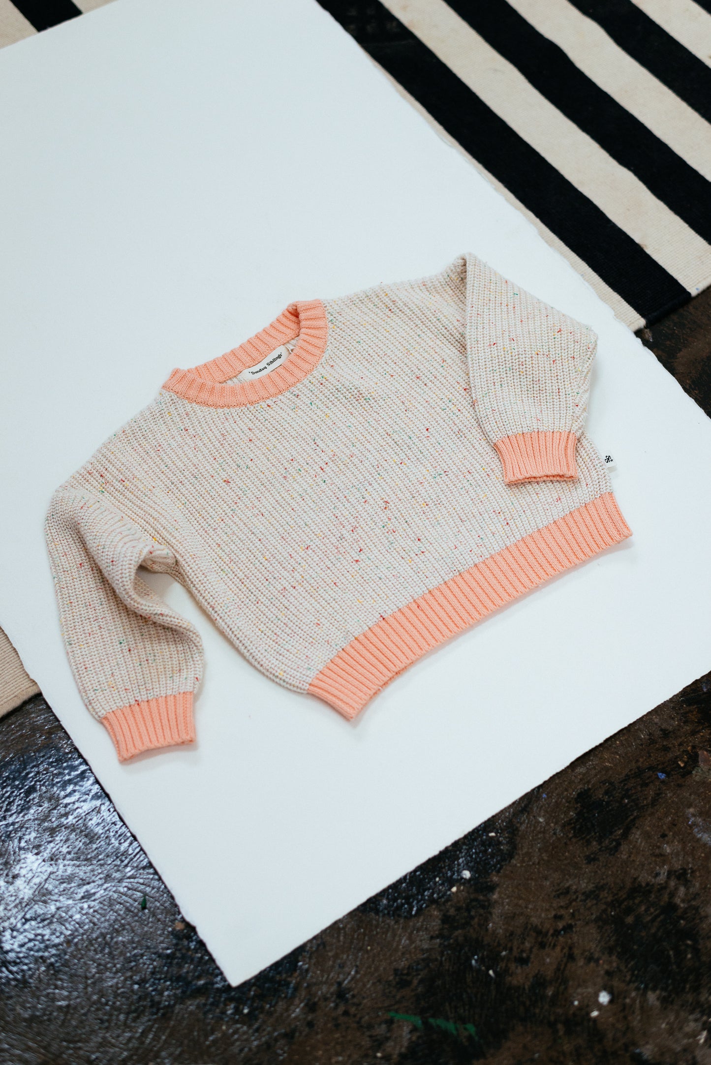 FRECKLE KNIT - PEACH