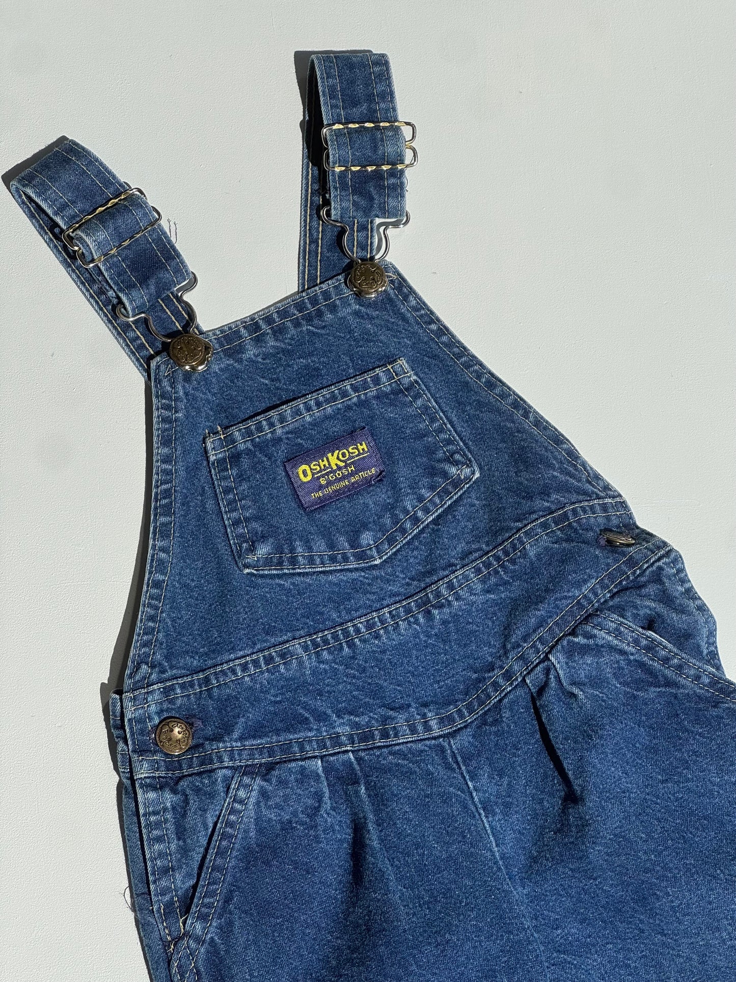 dark denim OShkosh overalls - 2Y