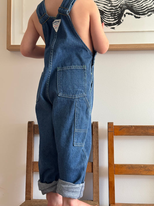 Classic denim Oshkosh overalls - 4+