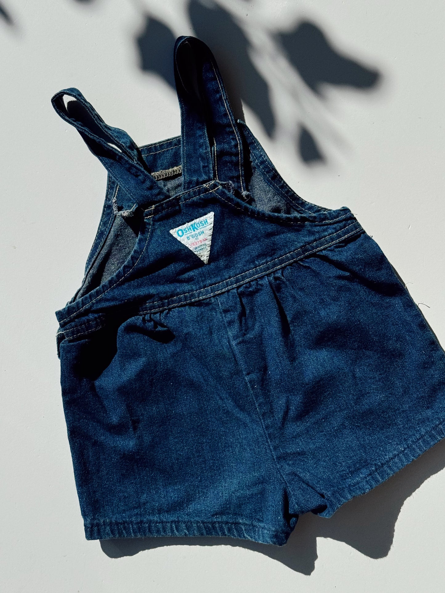 Denim bubble shortalls - 18m - 3Y