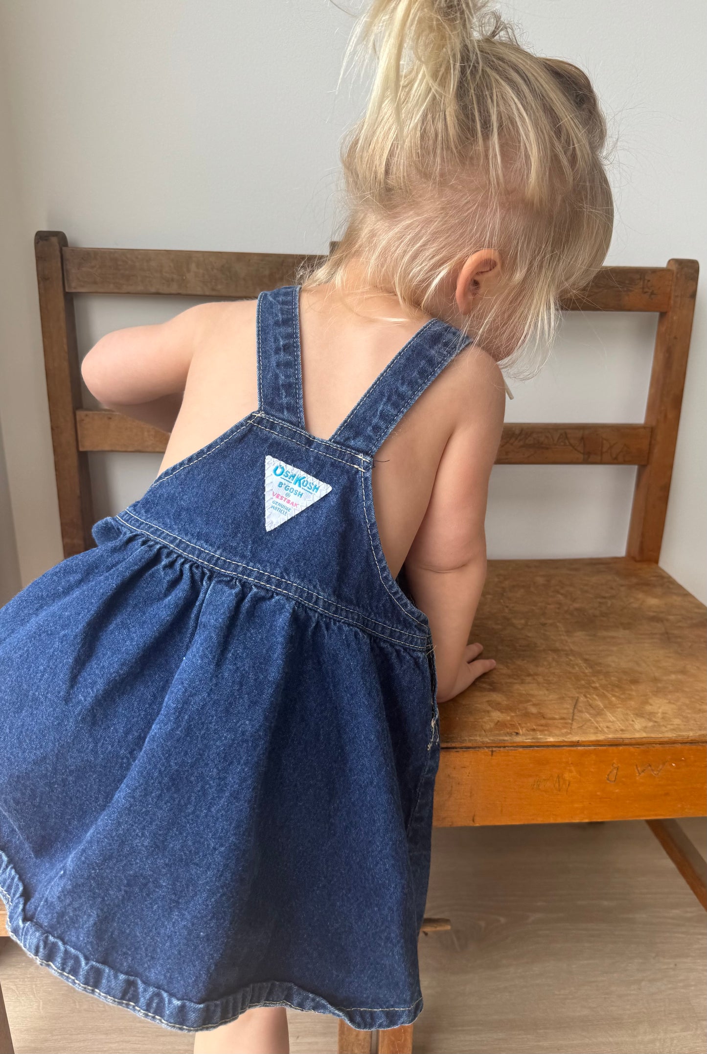 denim Oshkosh dress - 2/3Y