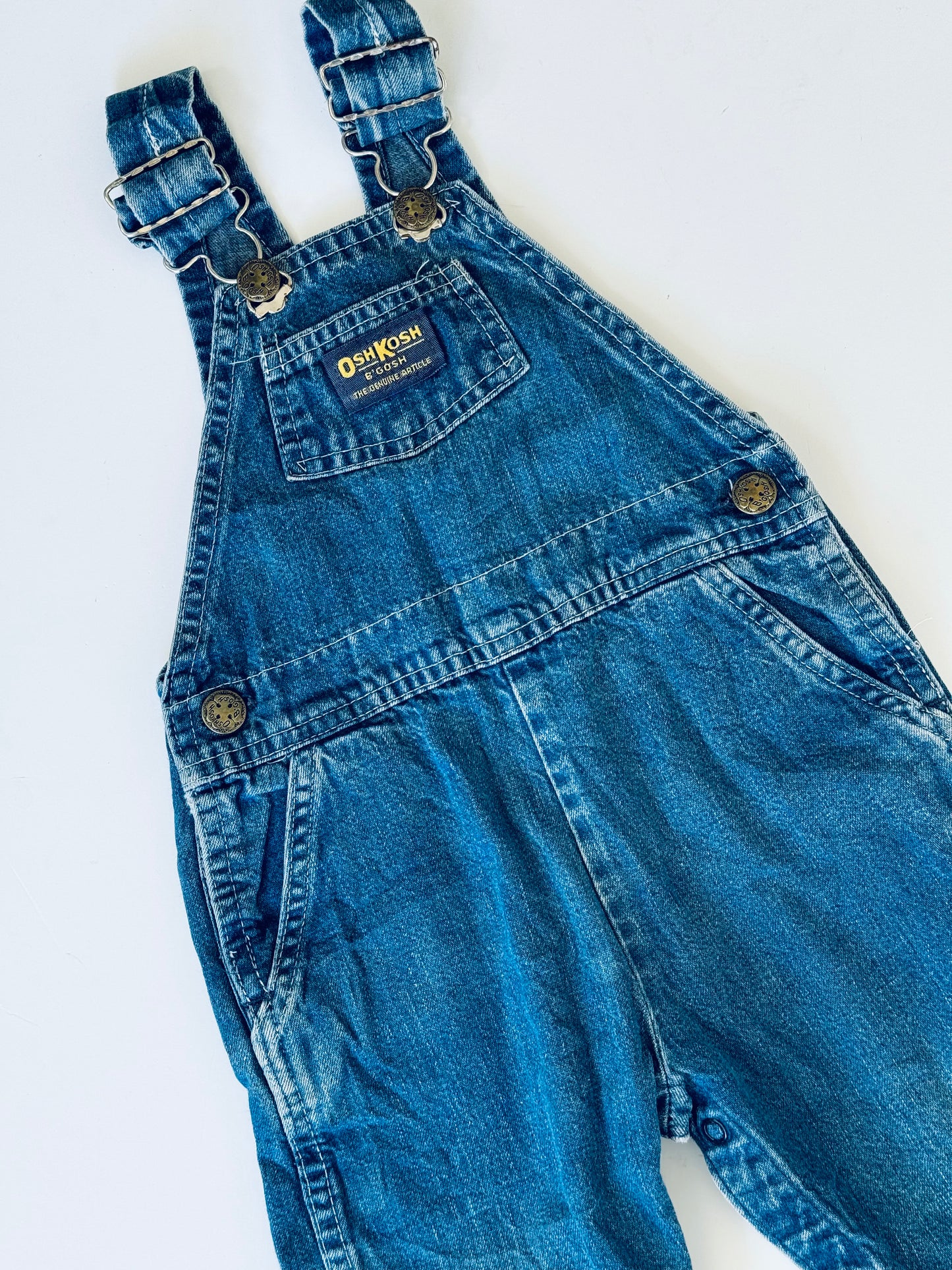 denim Oshkosh overalls - 18m/2Y