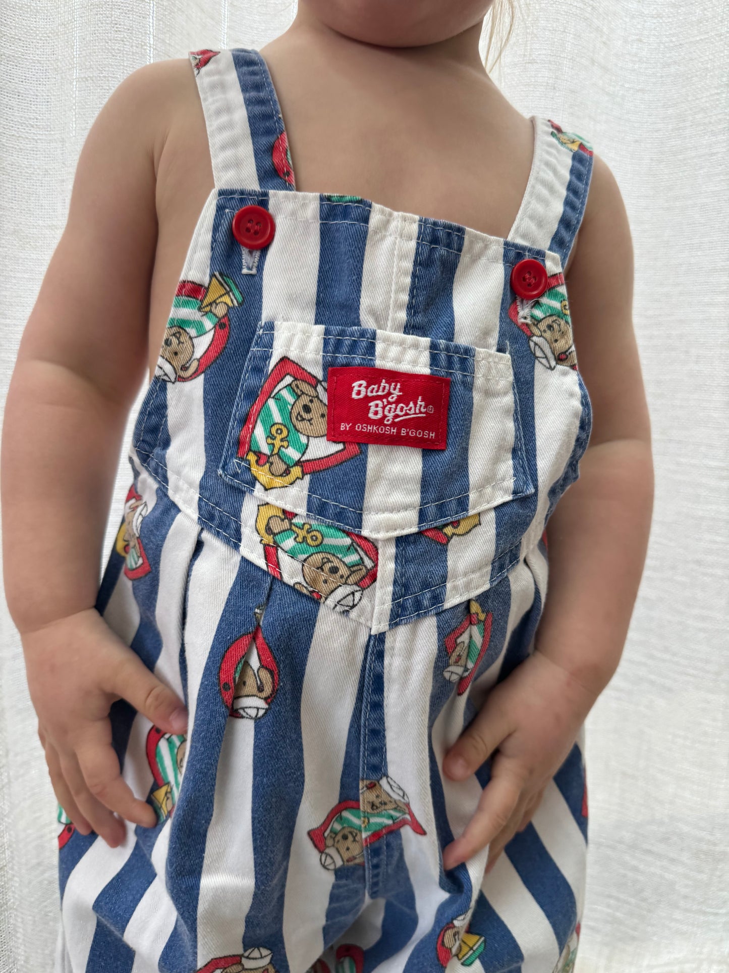 *Rare find * Sailor Oshkosh overalls 1-2Y