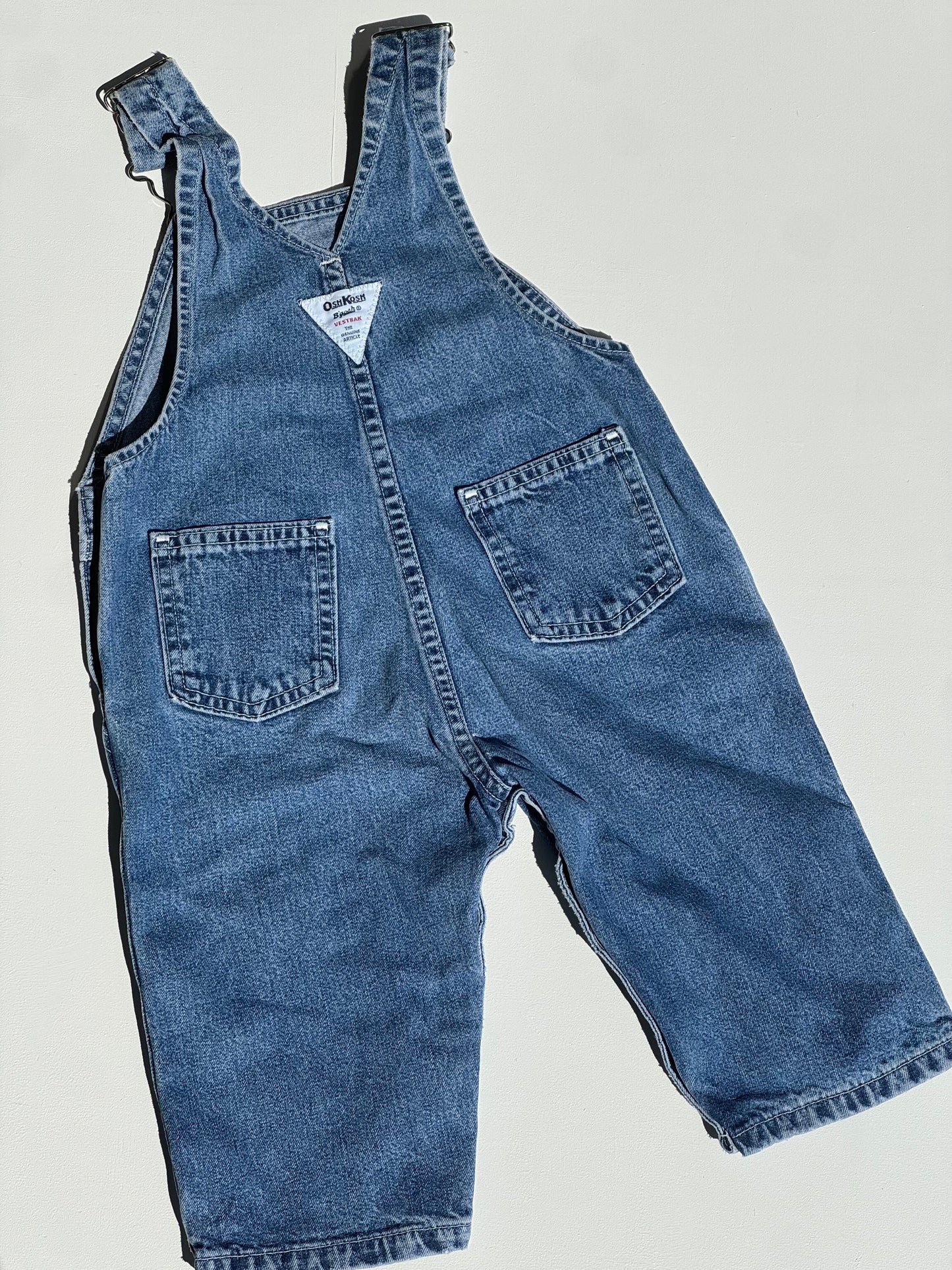 denim Oshkosh overalls - 18m