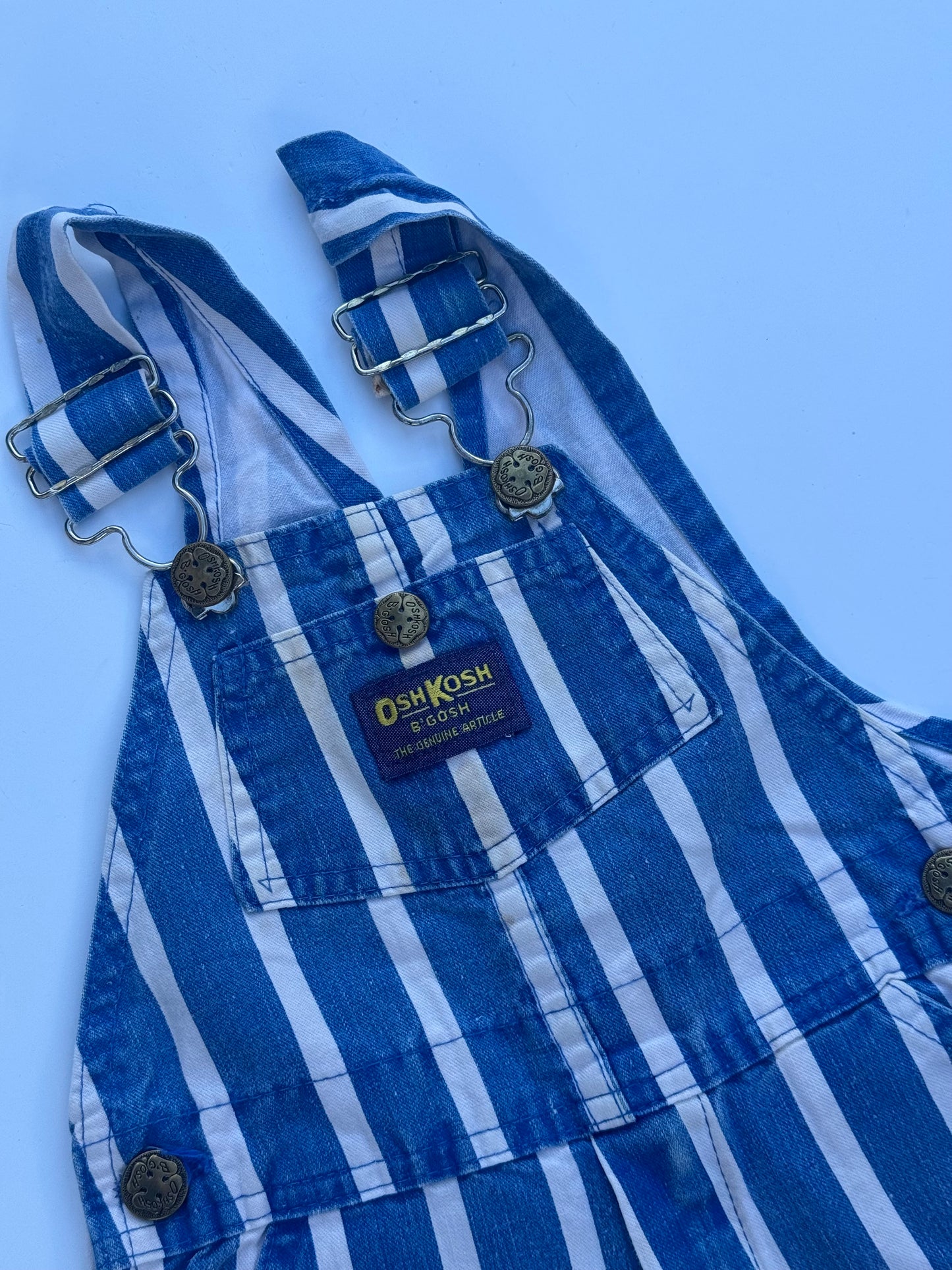 blue stripe shortalls - 1Y