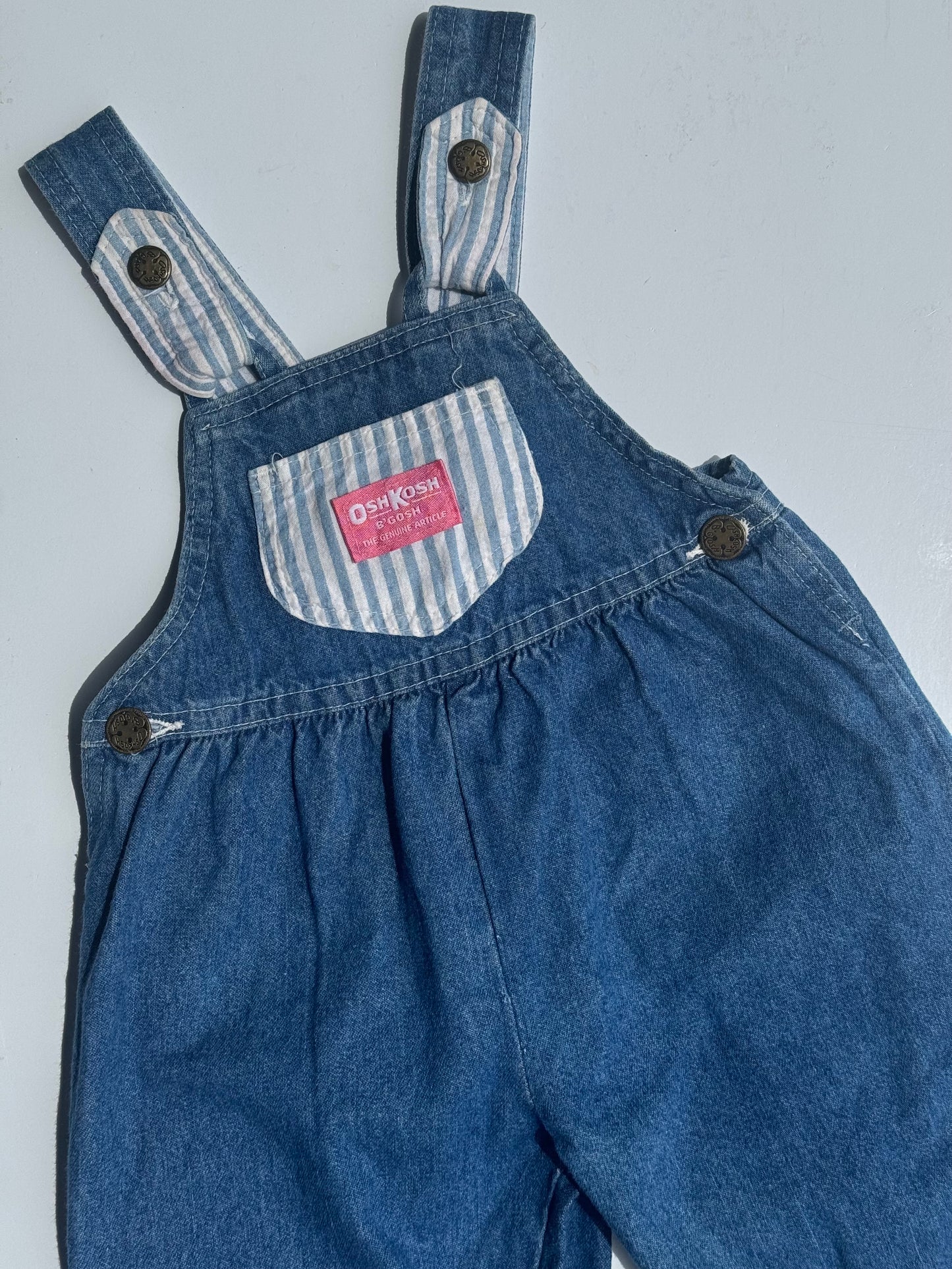 denim Oshkosh overalls - 2Y