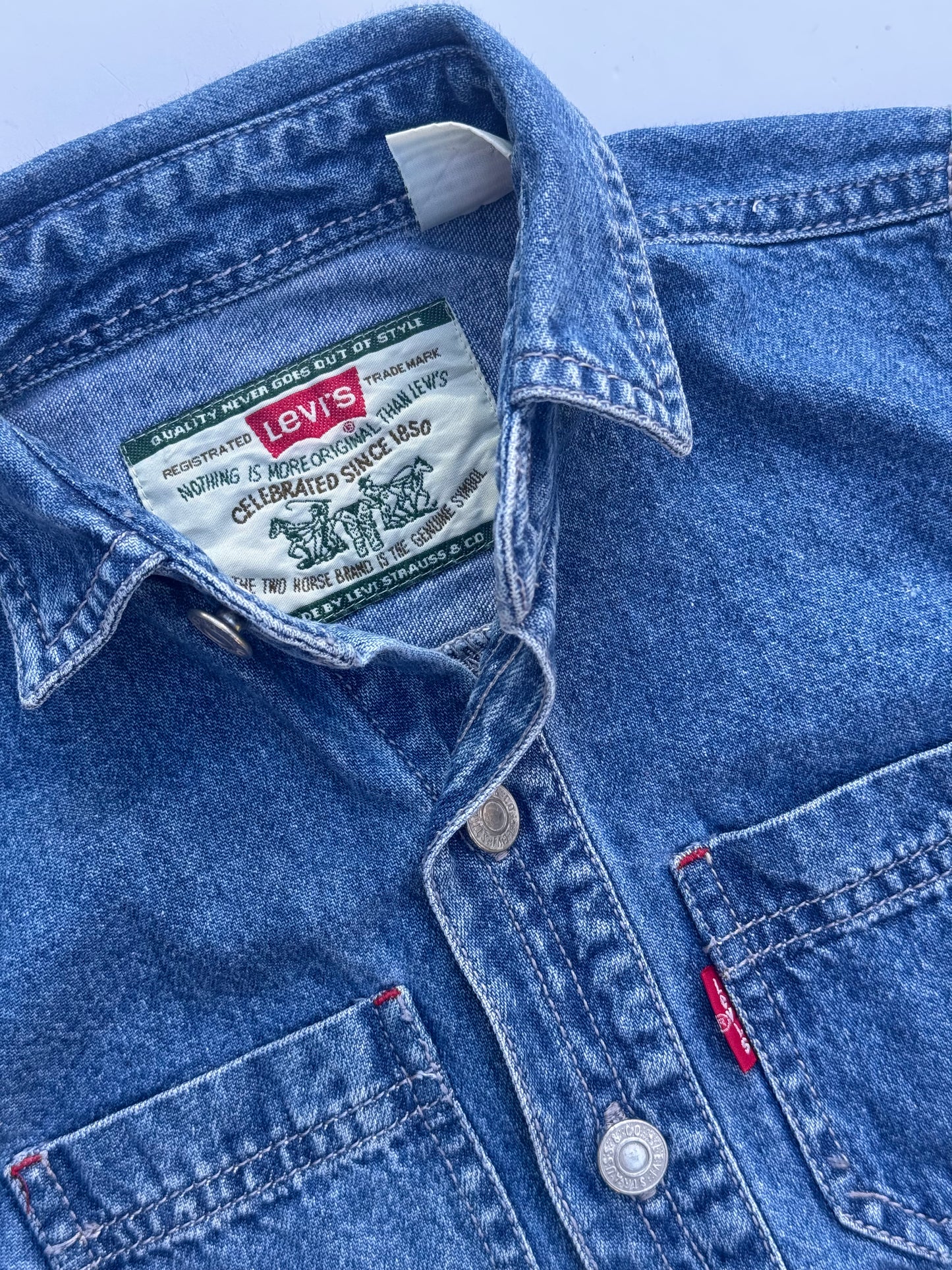 Levi's denim shirt - 18M/2Y