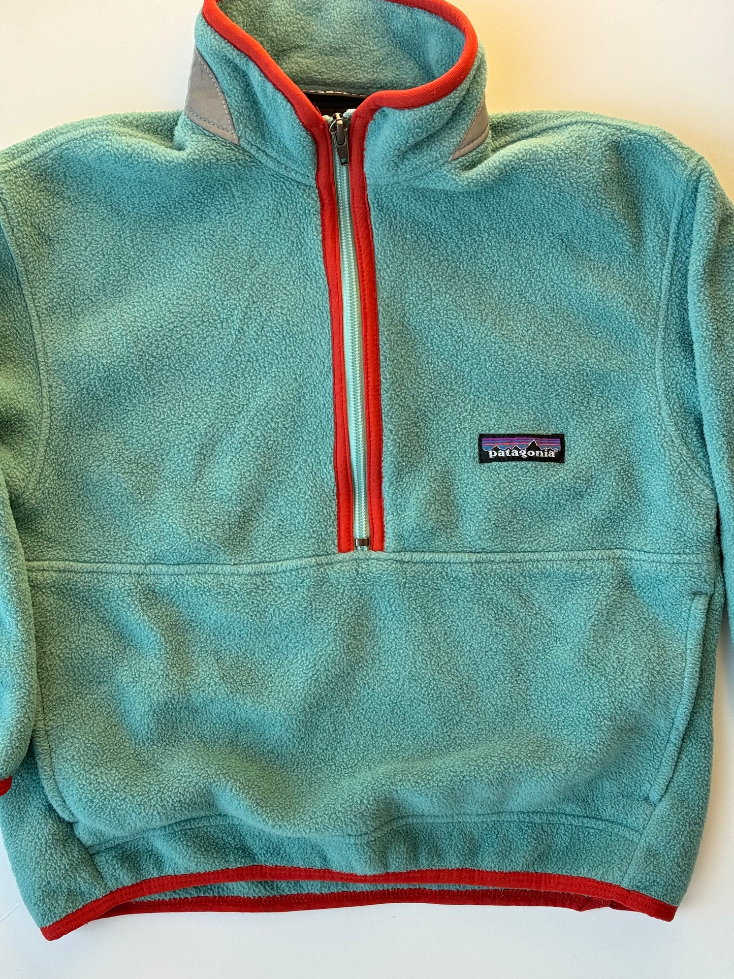 Green Patagonia fleece - 5Y