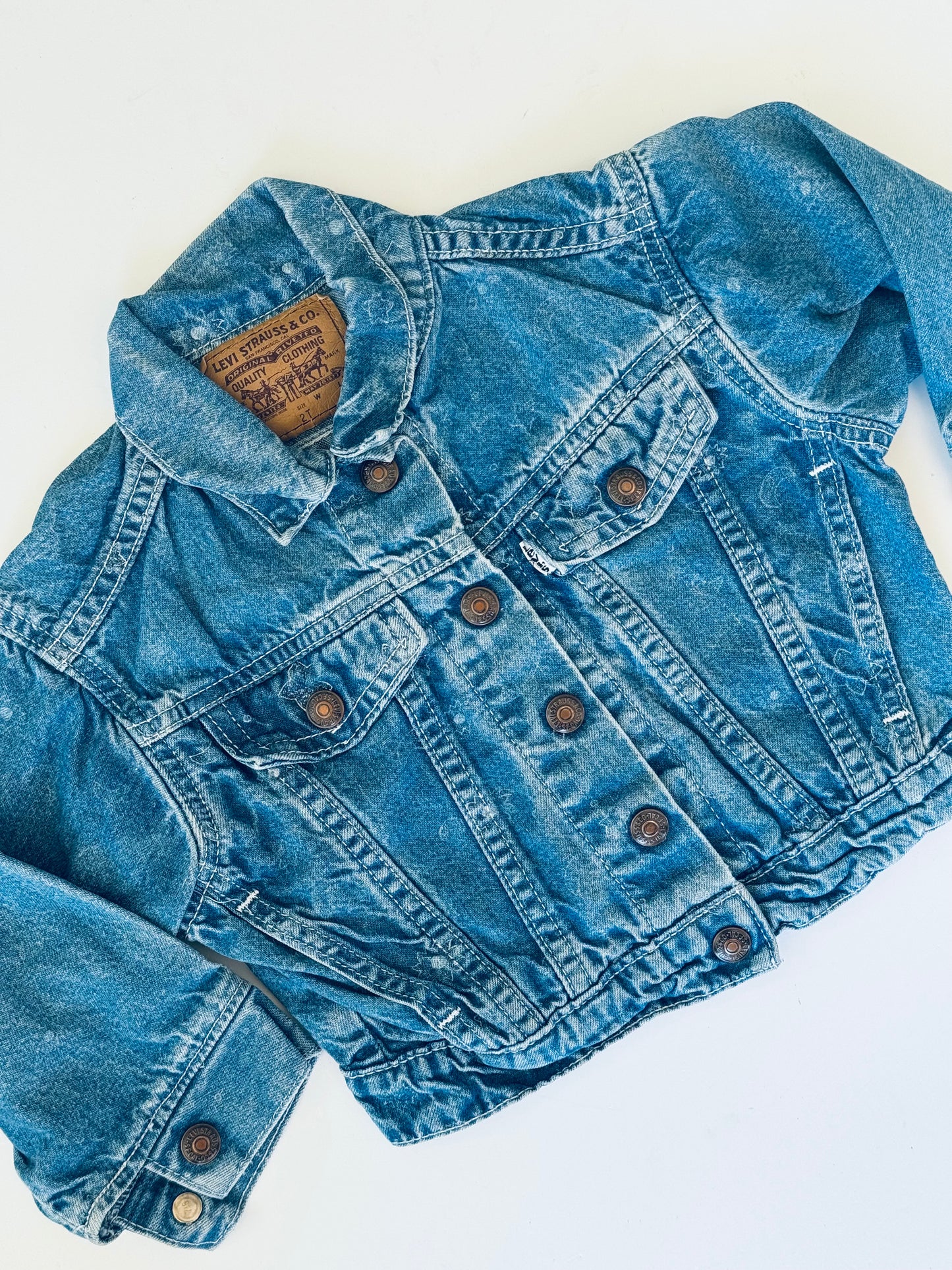 light print Levi's jacket - 6m