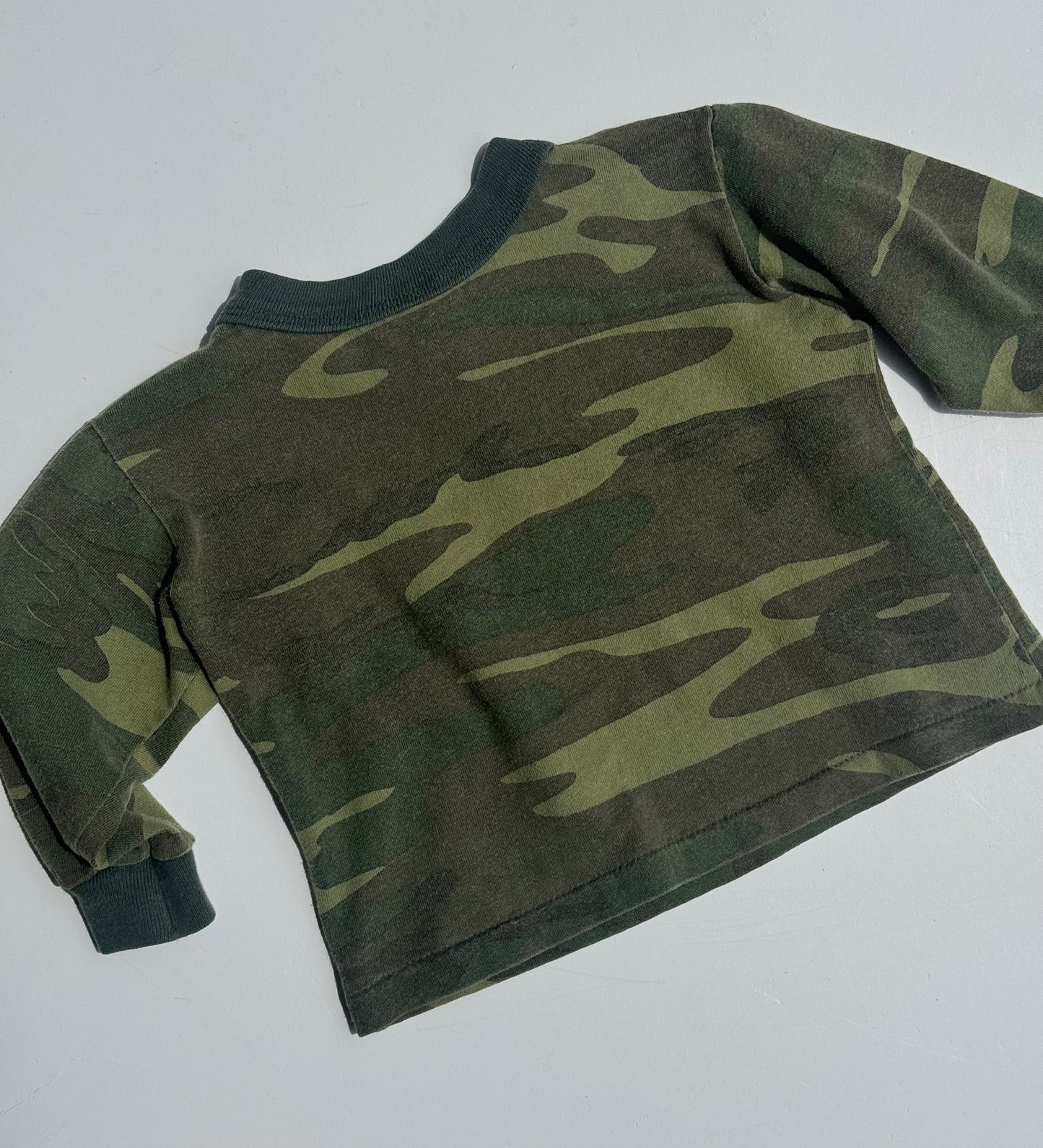 Vintage Camo LS tee - 12m