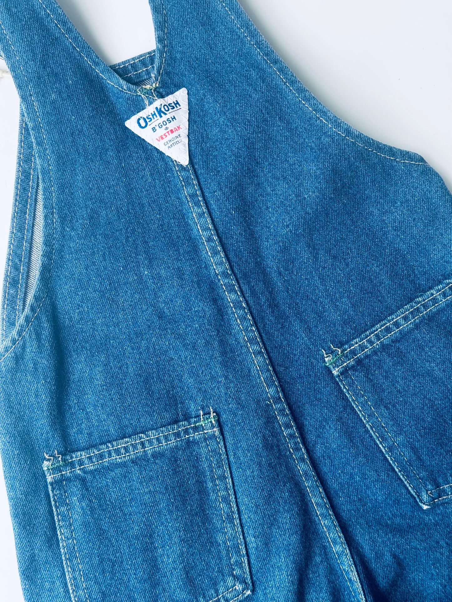 Classic denim Oshkosh overalls - 4+