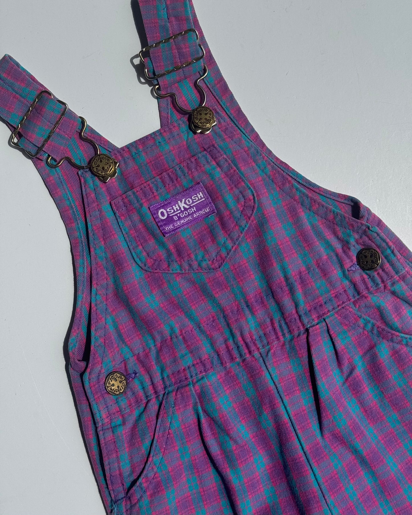 check Oshkosh overalls - 12m/18m