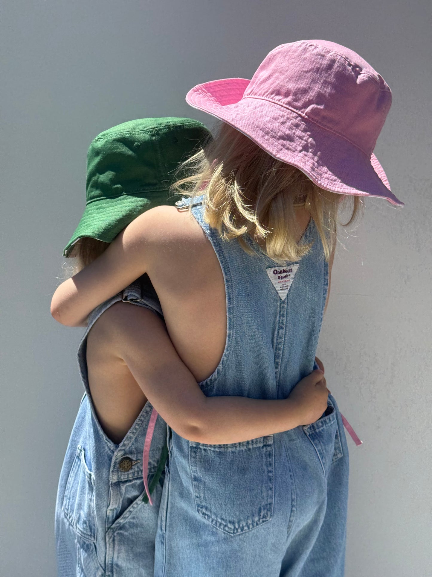 light denim Oshkosh overalls - 3/4Y
