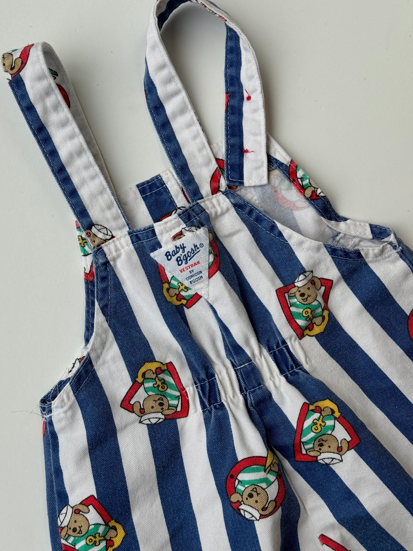 *Rare find * Sailor Oshkosh overalls 1-2Y