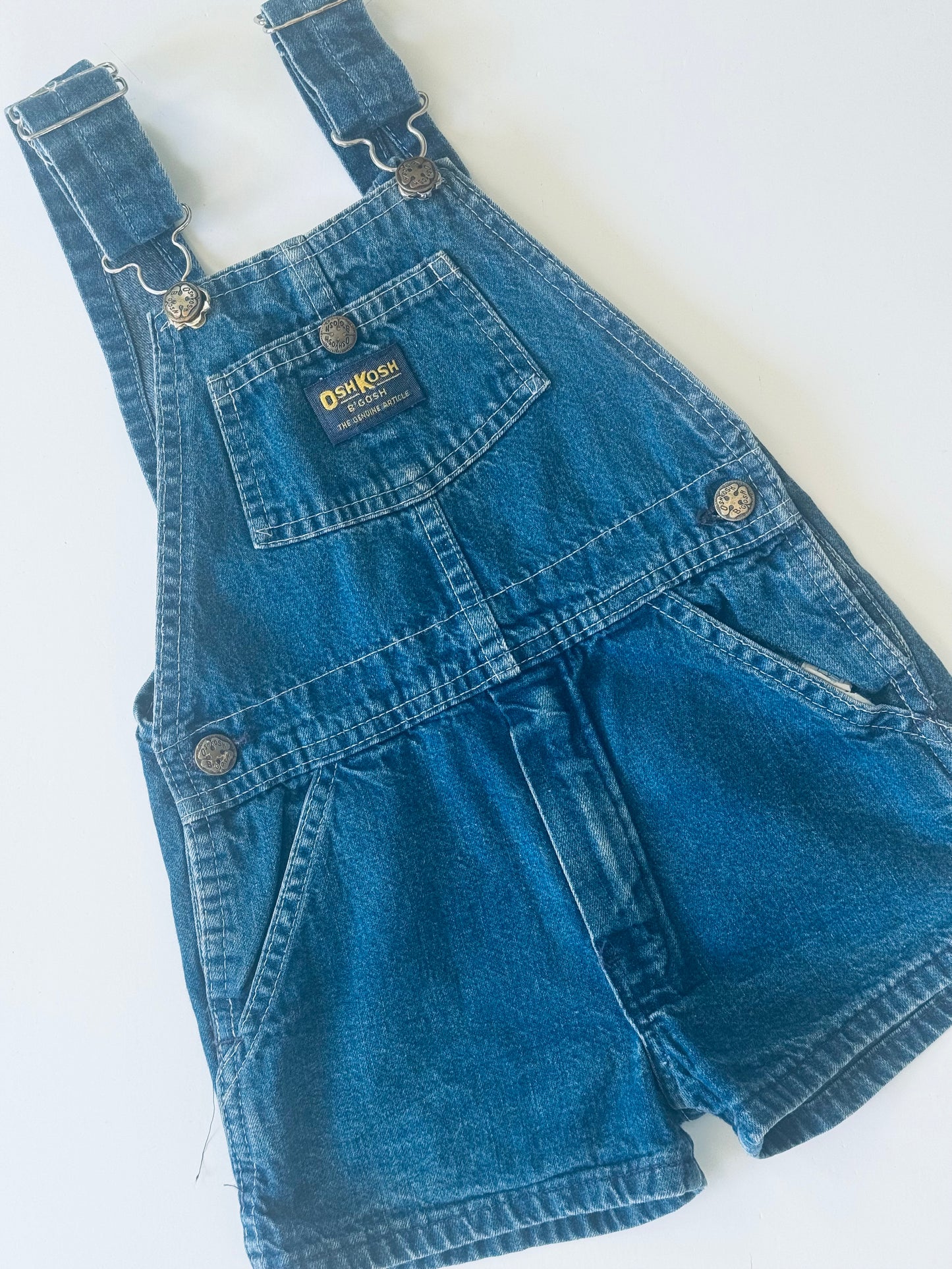 denim Oshkosh shortalls - 2-4Y